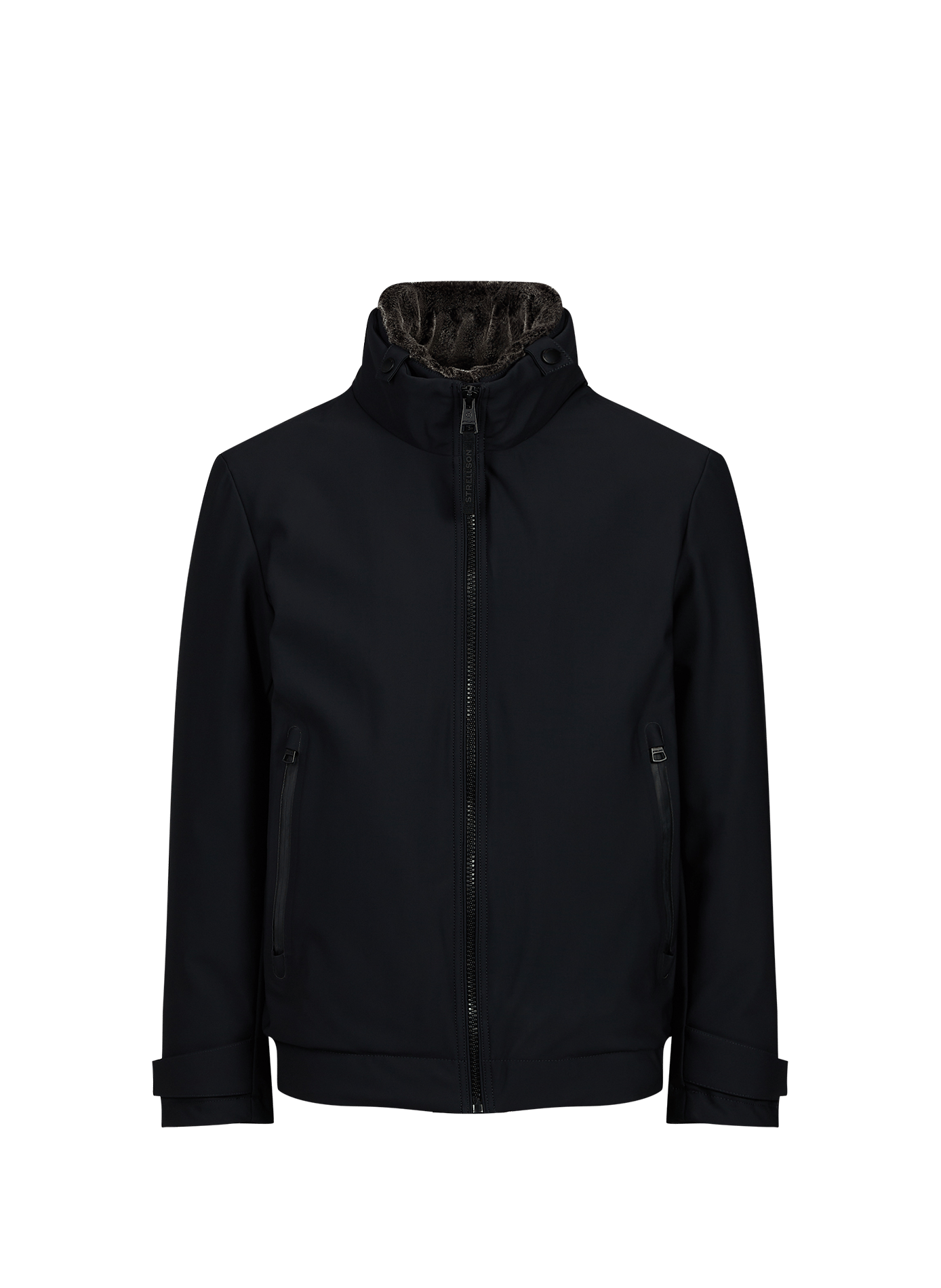 Blouson droit à col montant STRELLSON Bleu