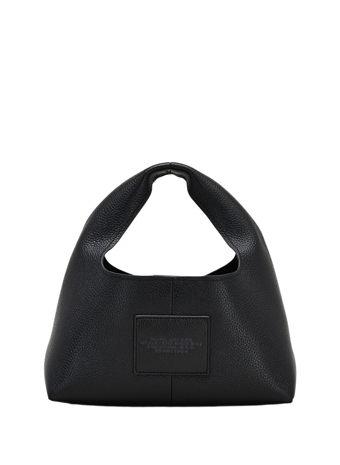 Sac à main The Mini Sack Bag MARC JACOBS Noir