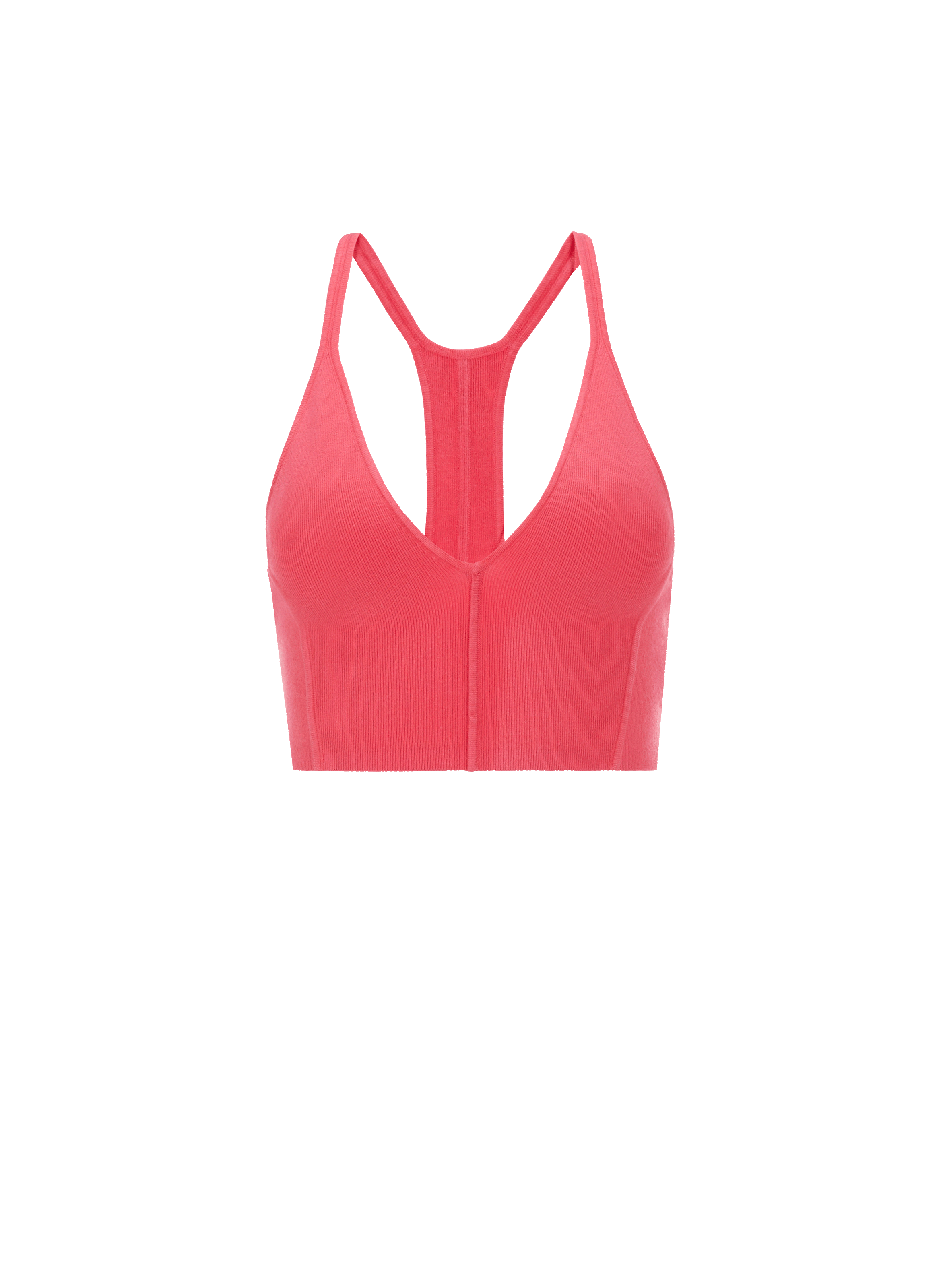 Top cropped sans manches