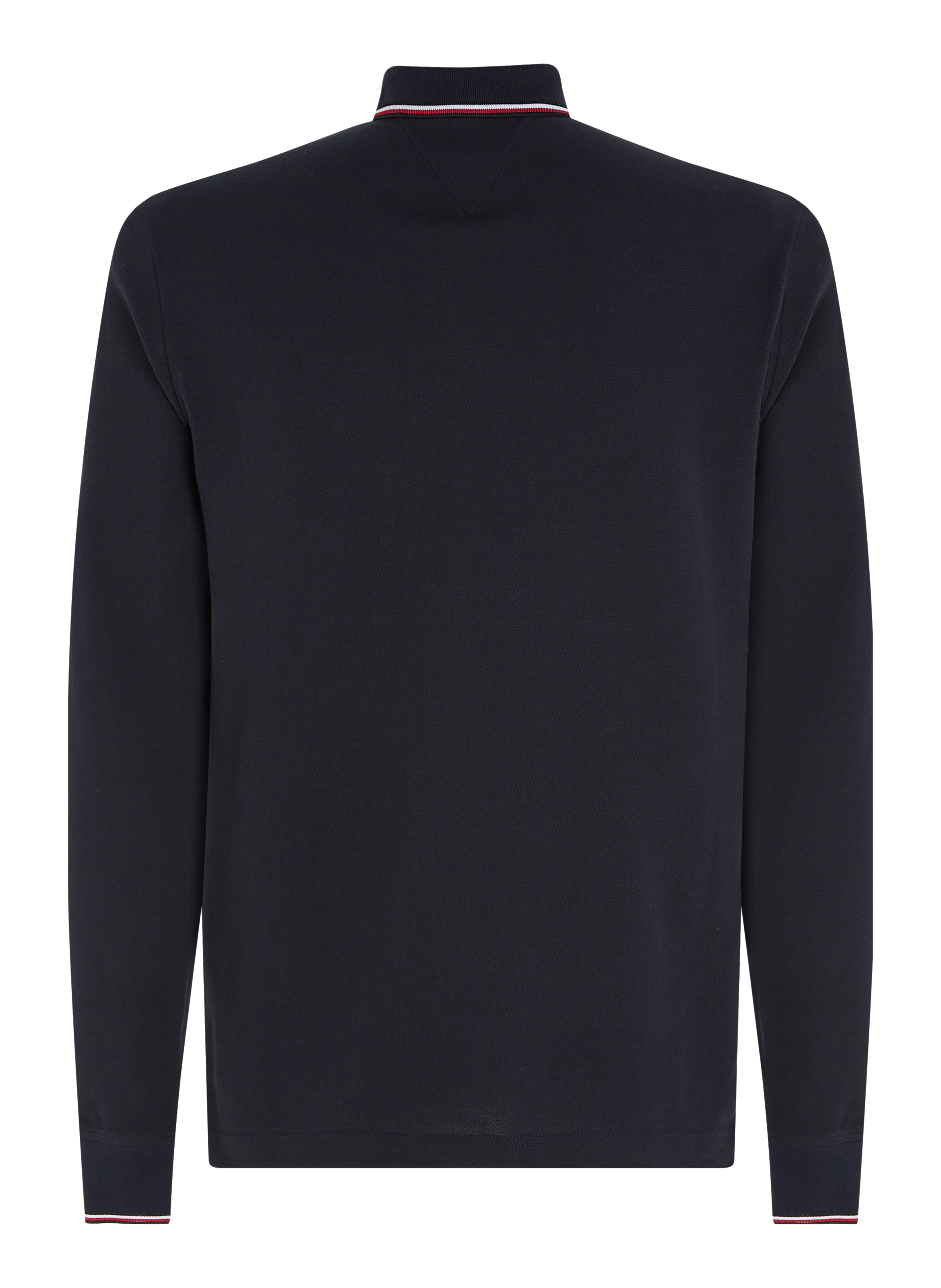 Polo manches longues en coton