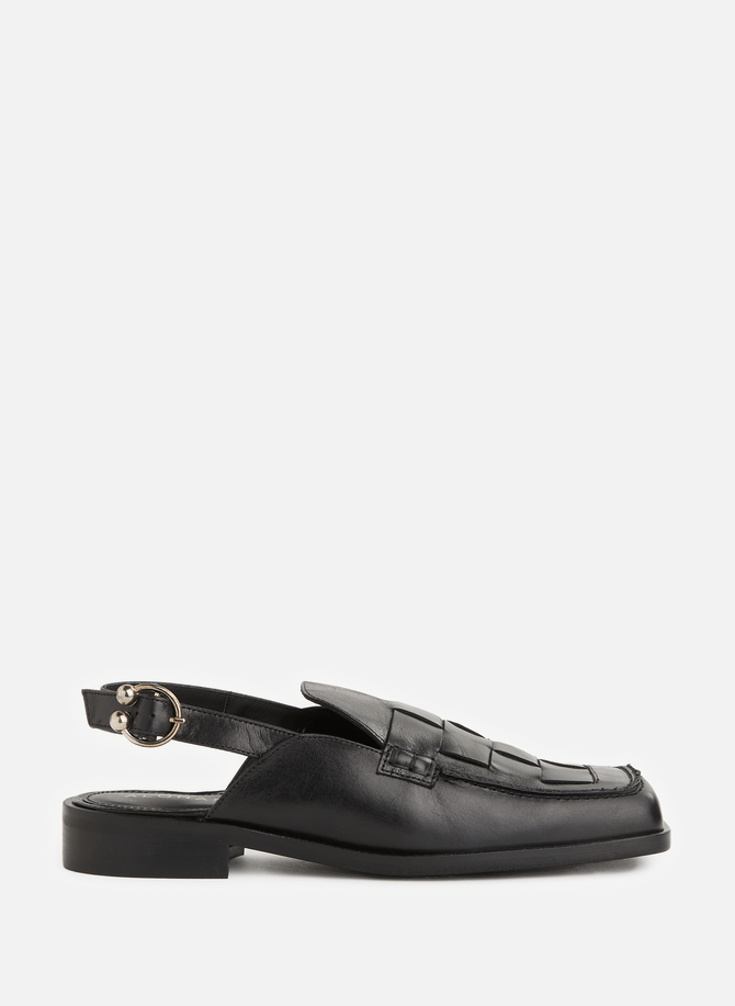 Abe Braided leather loafers  ALOHAS