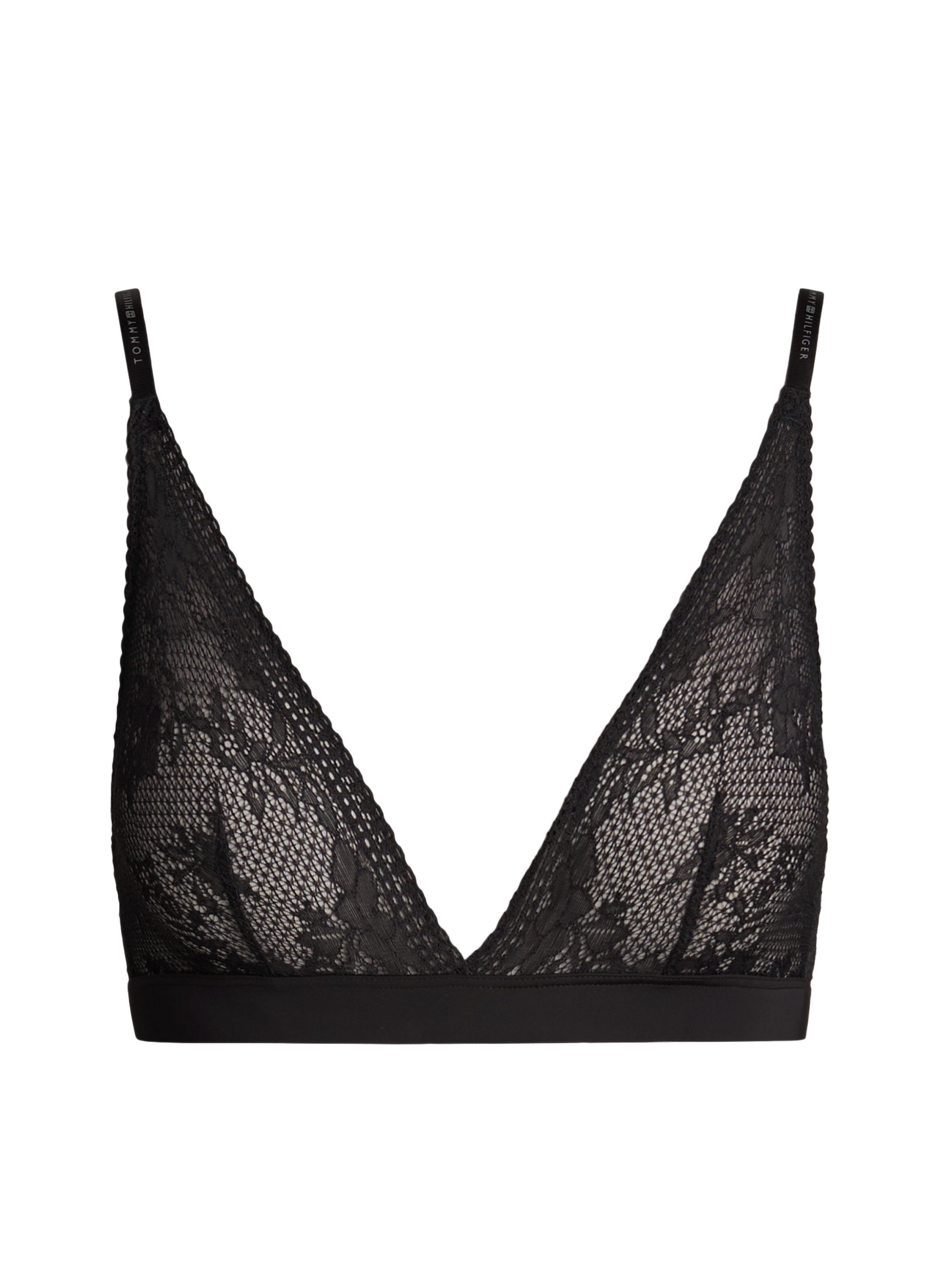 Soutien-gorge triangle en dentelle TOMMY HILFIGER Noir