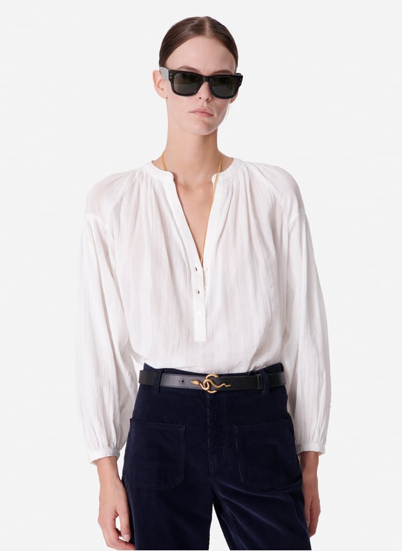 Blouse nipoa Blanc by VANESSA BRUNO VANESSA BRUNO Blouse nipoa Blanc