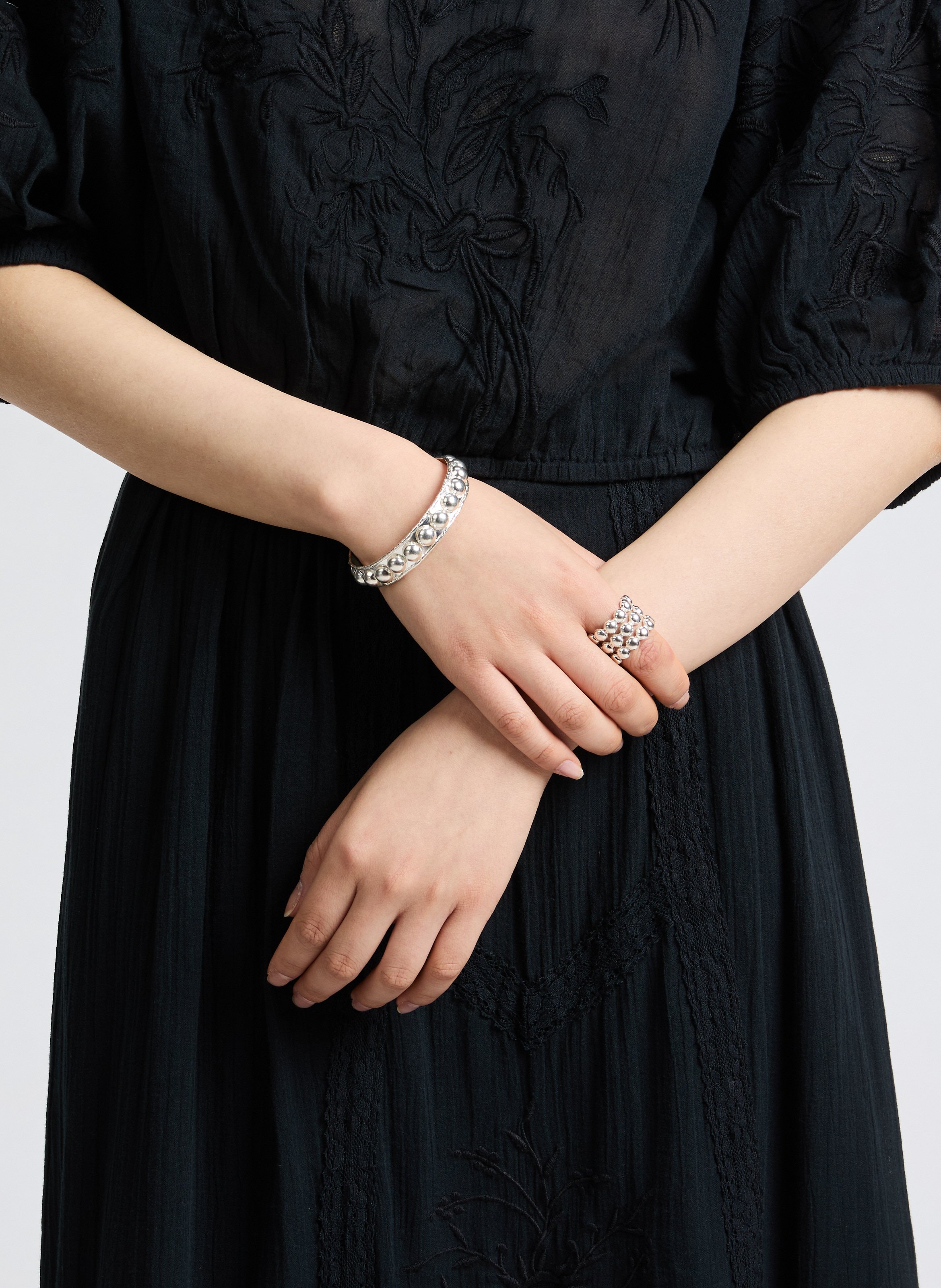 Bracelet Tribal  SYLVIA TOLEDANO Argent