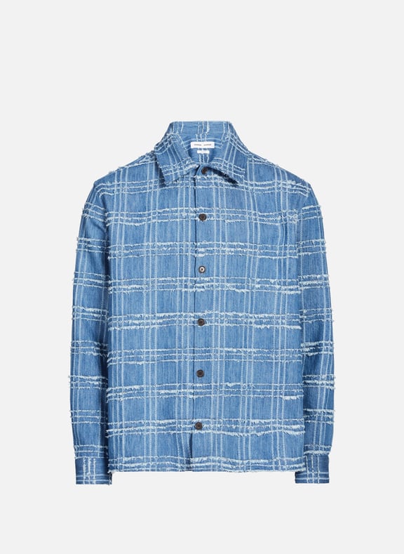 Chemise SACASTOR X OVERS Bleu by SAMSOE SAMSOE SAMSOE SAMSOE Chemise SACASTOR X OVERS Bleu