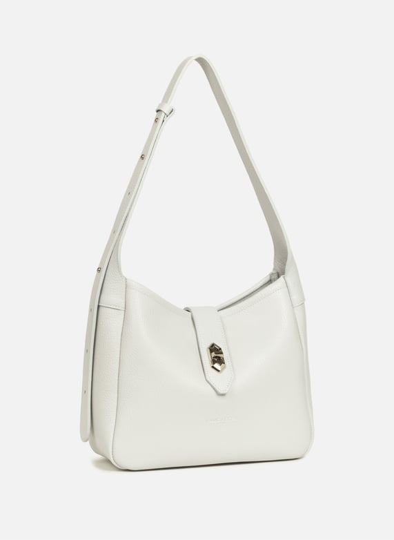 Small bucket bag - Top Double | Grey by LANCASTER Small bucket bag - Top Double Grey