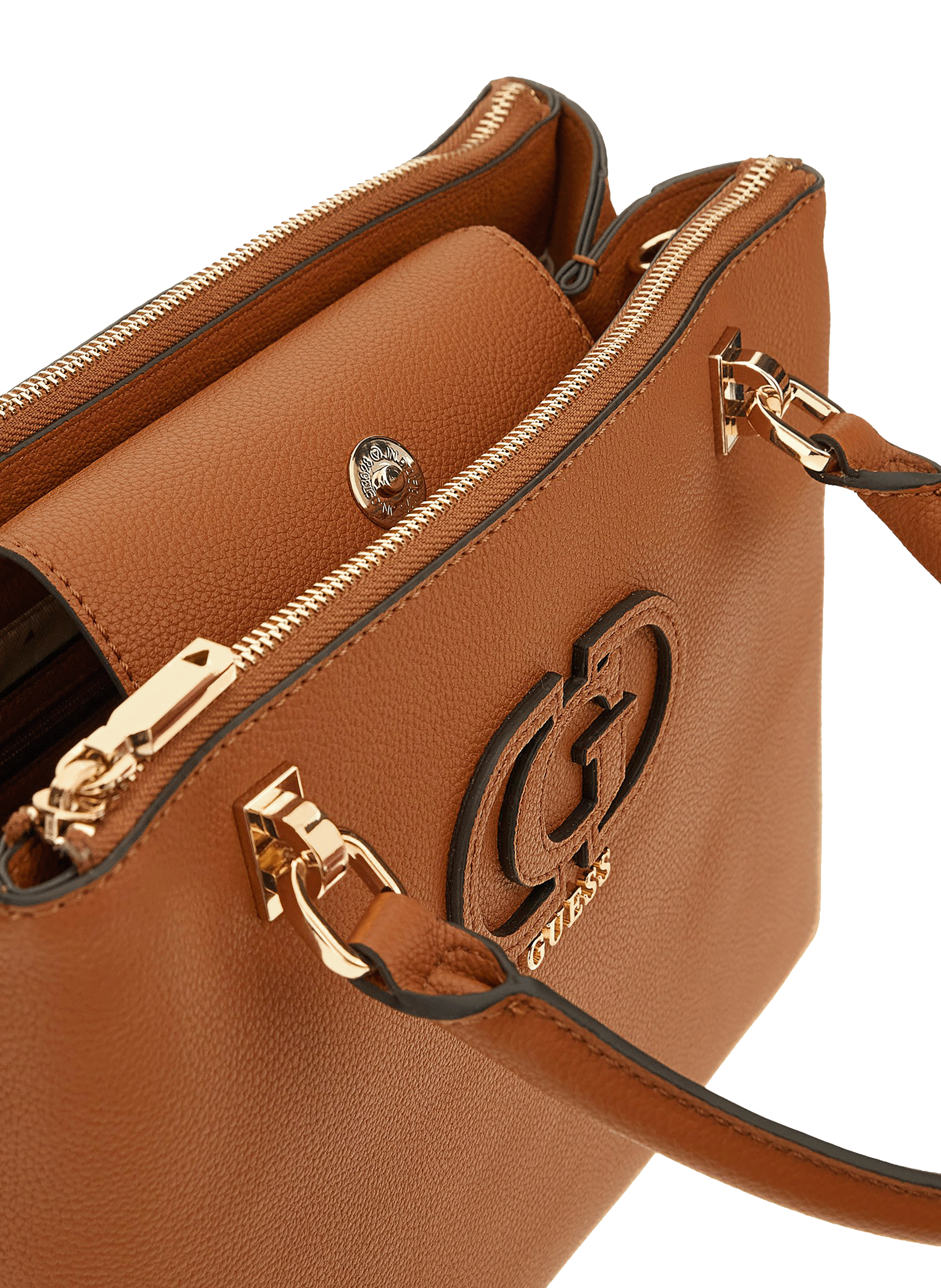 Sac à main Calebra GUESS Marron