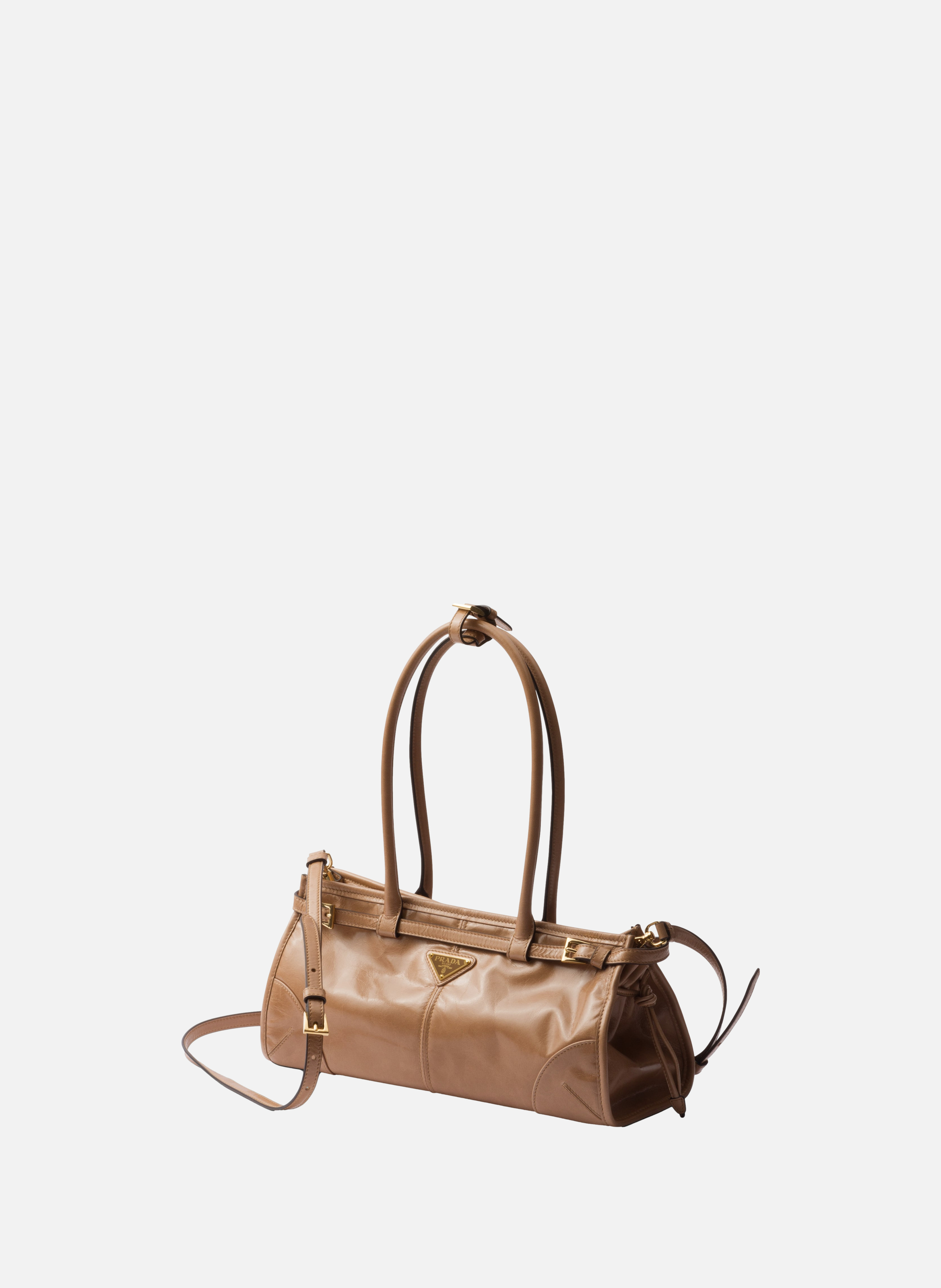 Sac à main prada bonnie en cuir PRADA Rose