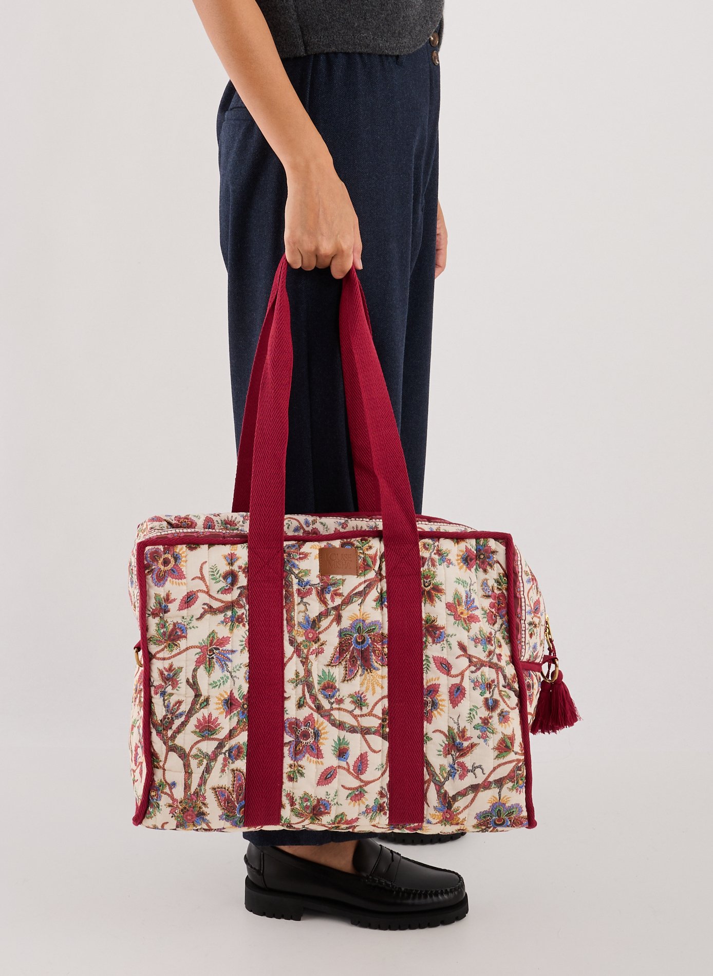 Sac week end Lilio en coton LOUISE MISHA Multicolore