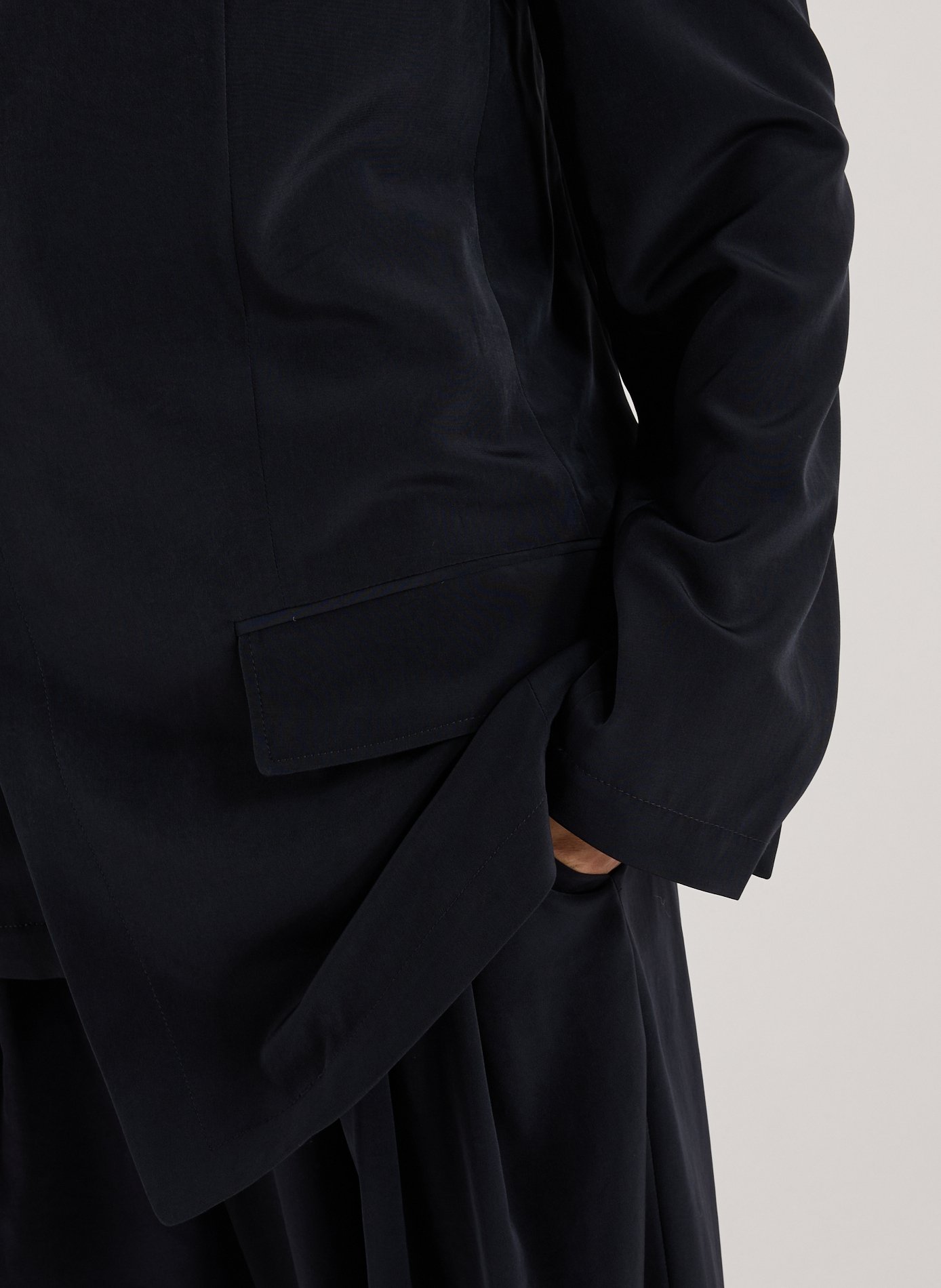 Blazer asymétrique TIBI Bleu