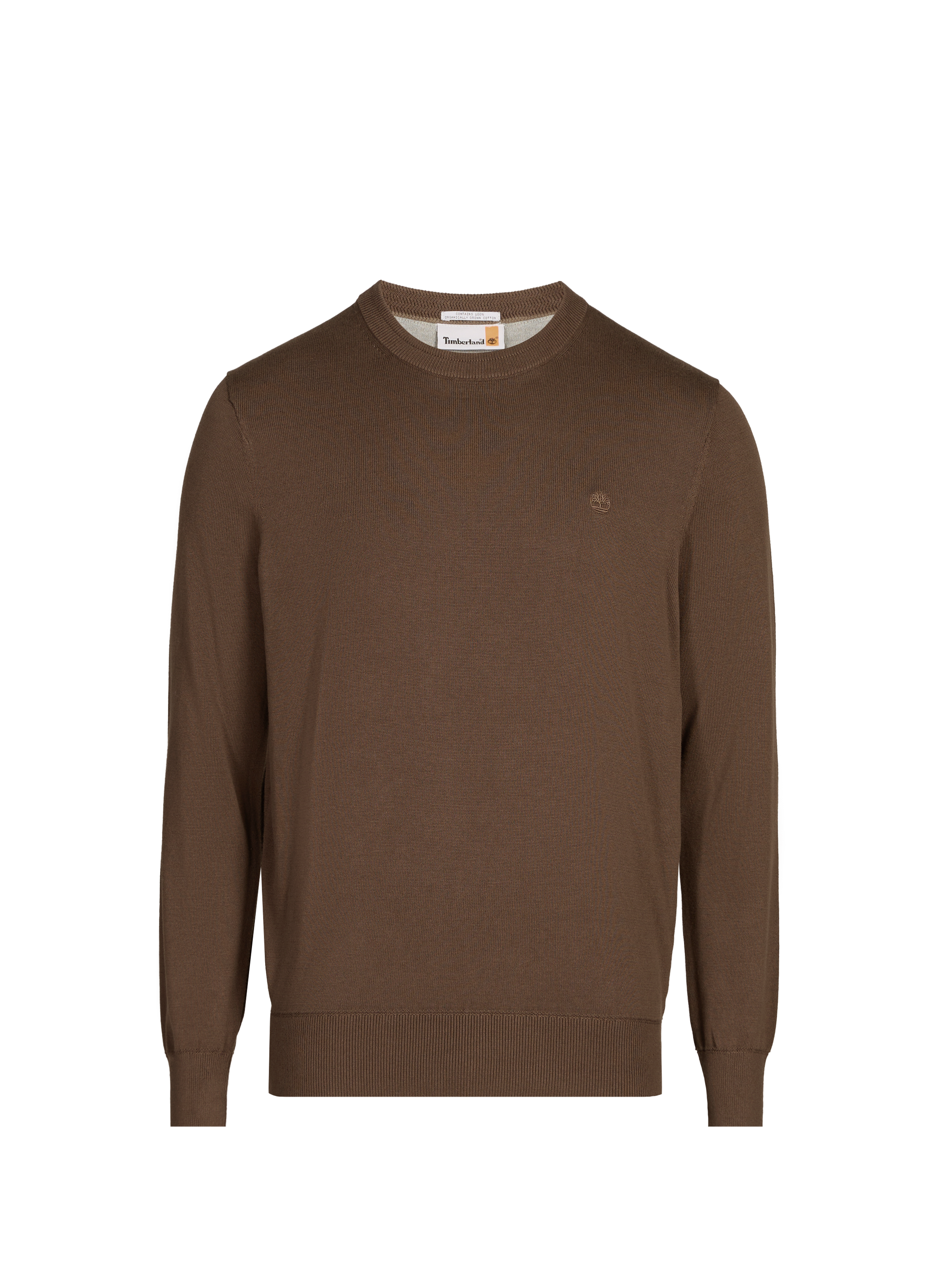 Cotton jumper TIMBERLAND Brown
