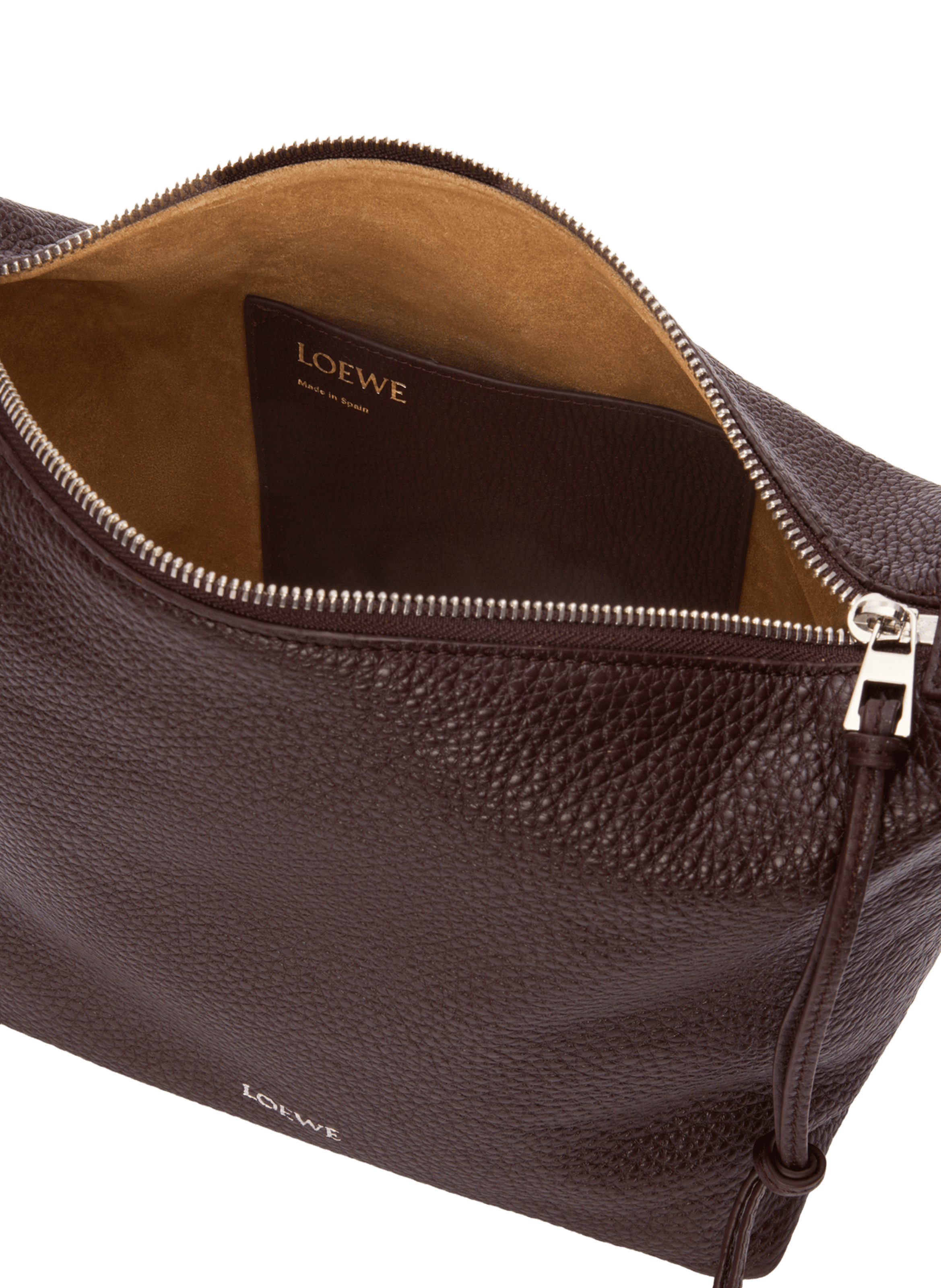 Small crossbody bag Cubi in soft grained calf leather LOEWE Red