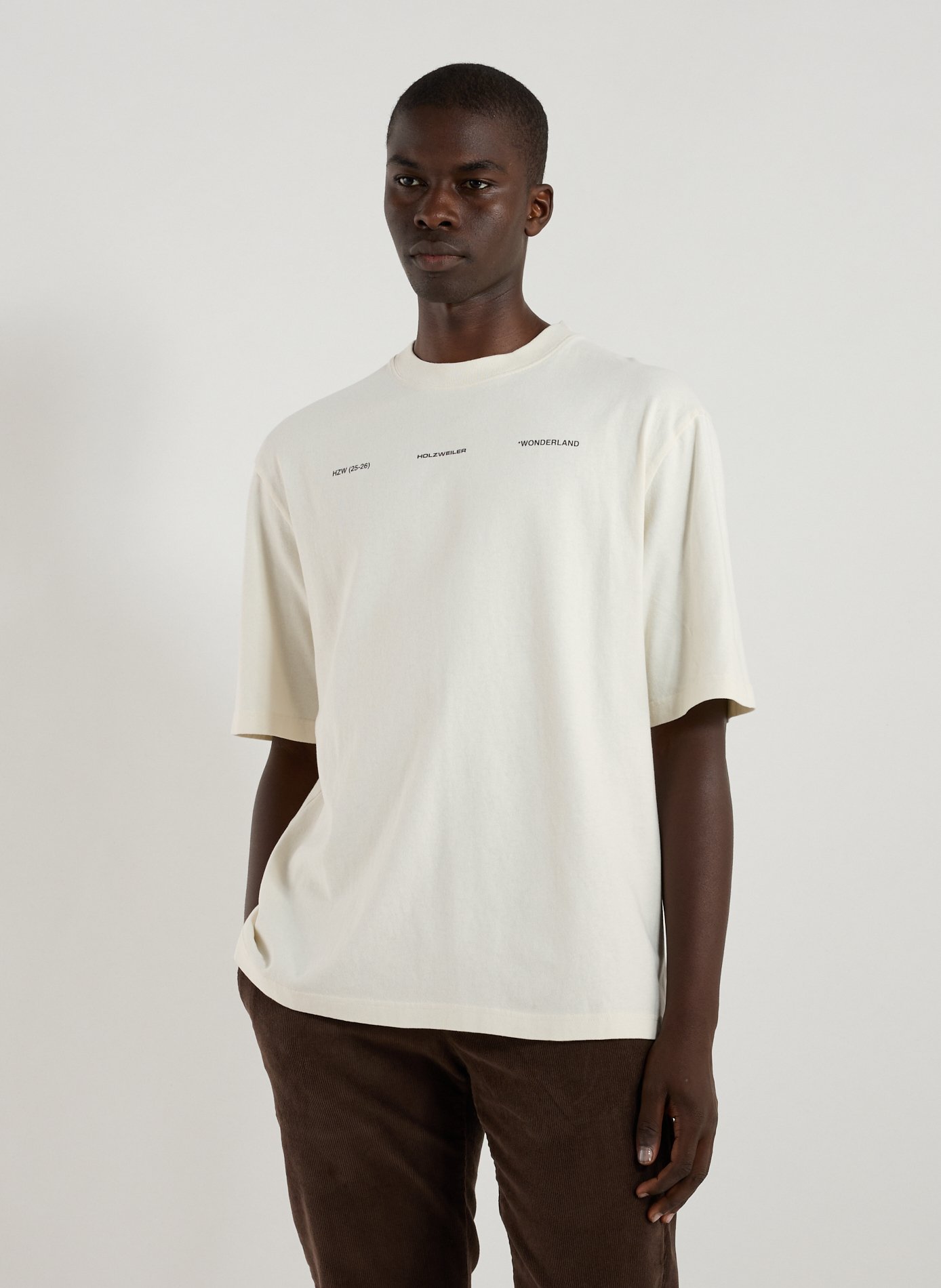 HOLZWEILER Classic Cotton T-Shirt White