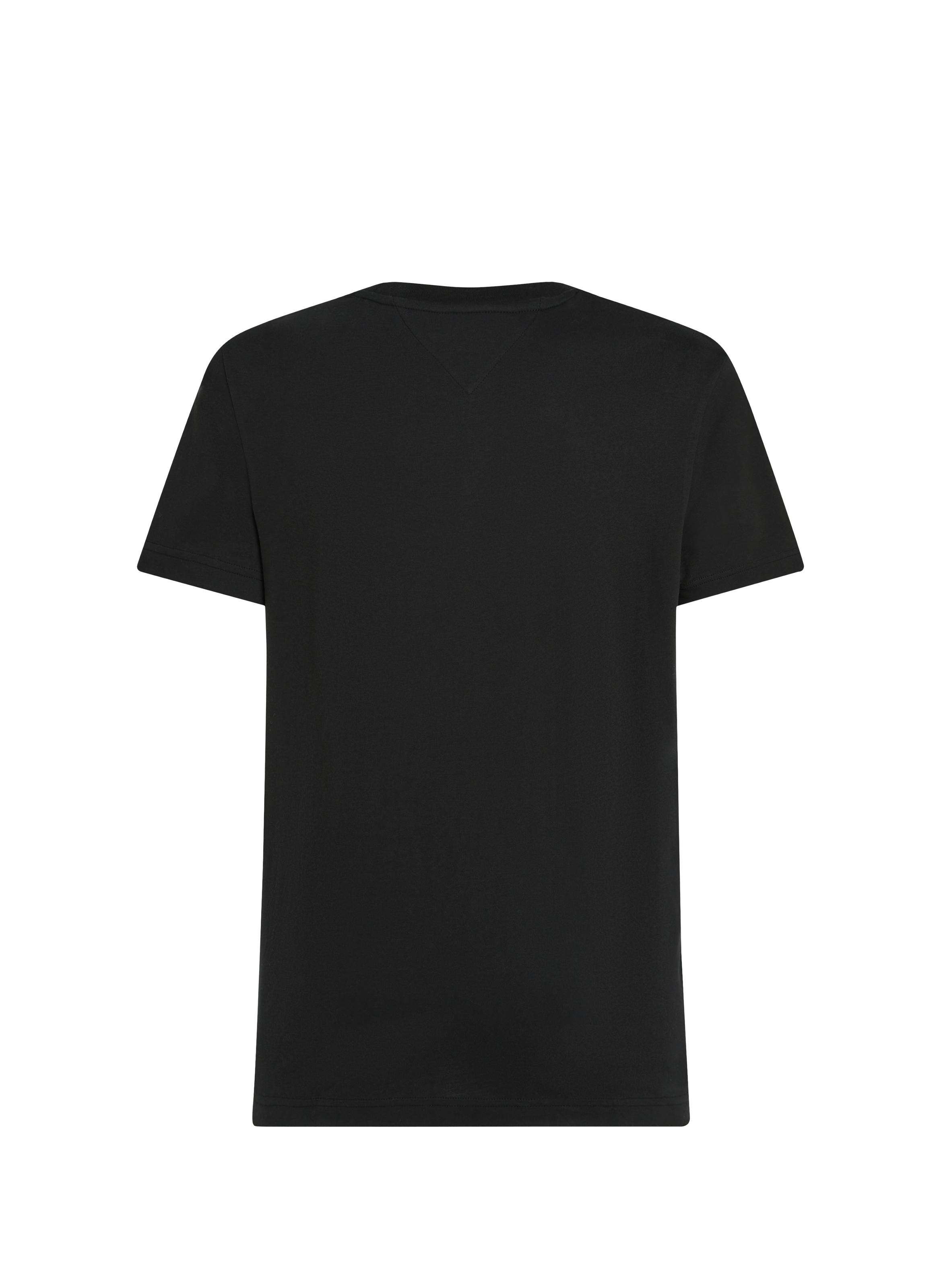 Cotton T-shirt TOMMY HILFIGER Black
