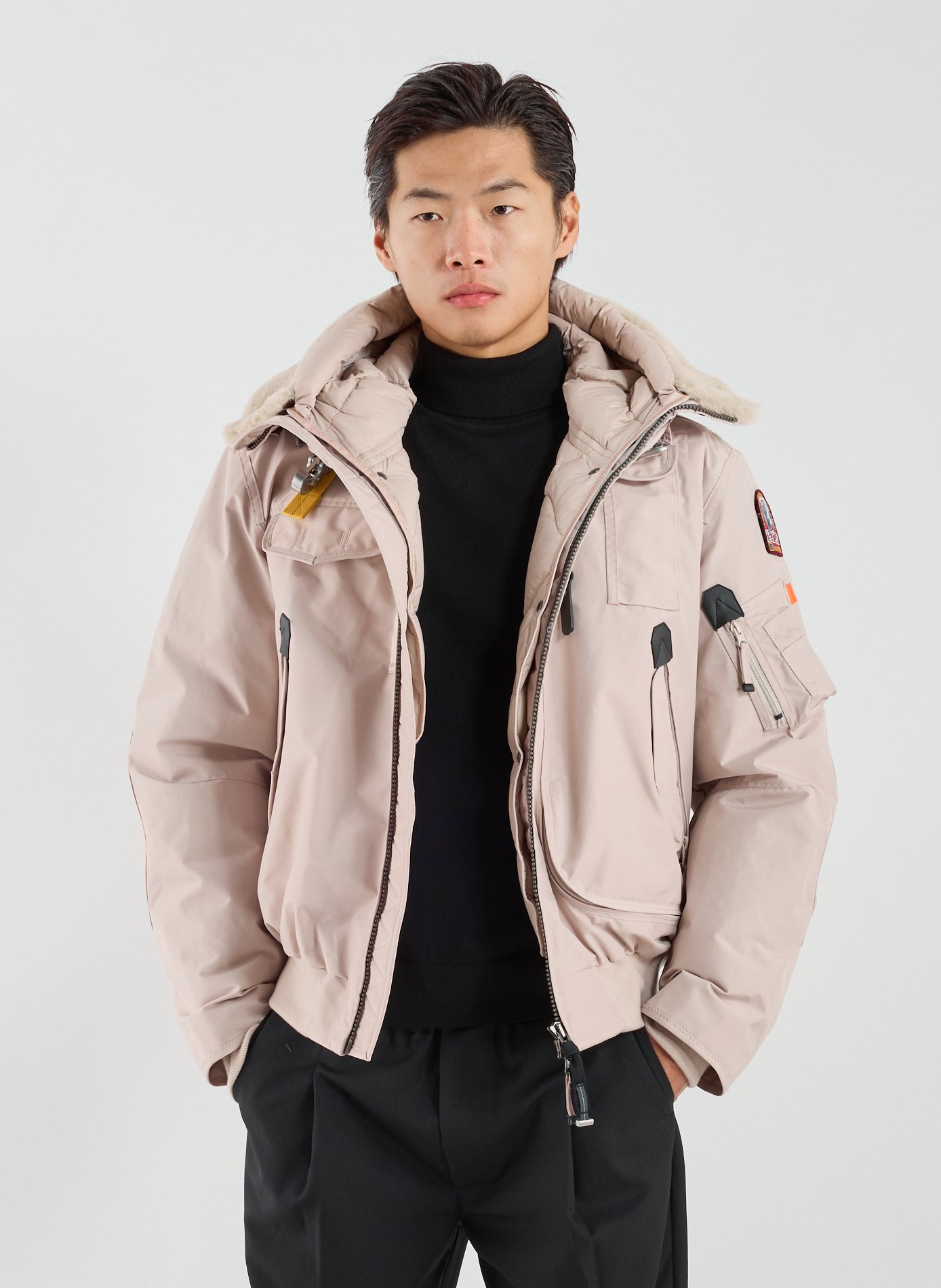 Parka à capuche PARAJUMPERS Gris