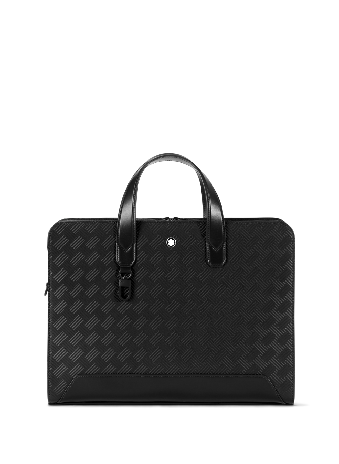 Porte documents fin en cuir MONTBLANC Noir