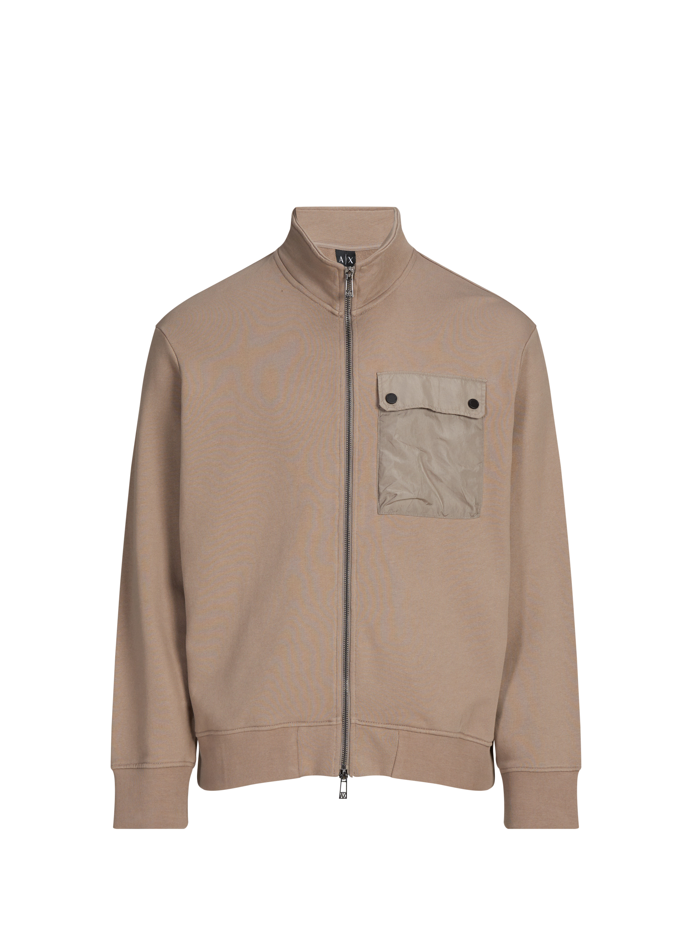 Cotton cardigan ARMANI EXCHANGE Beige