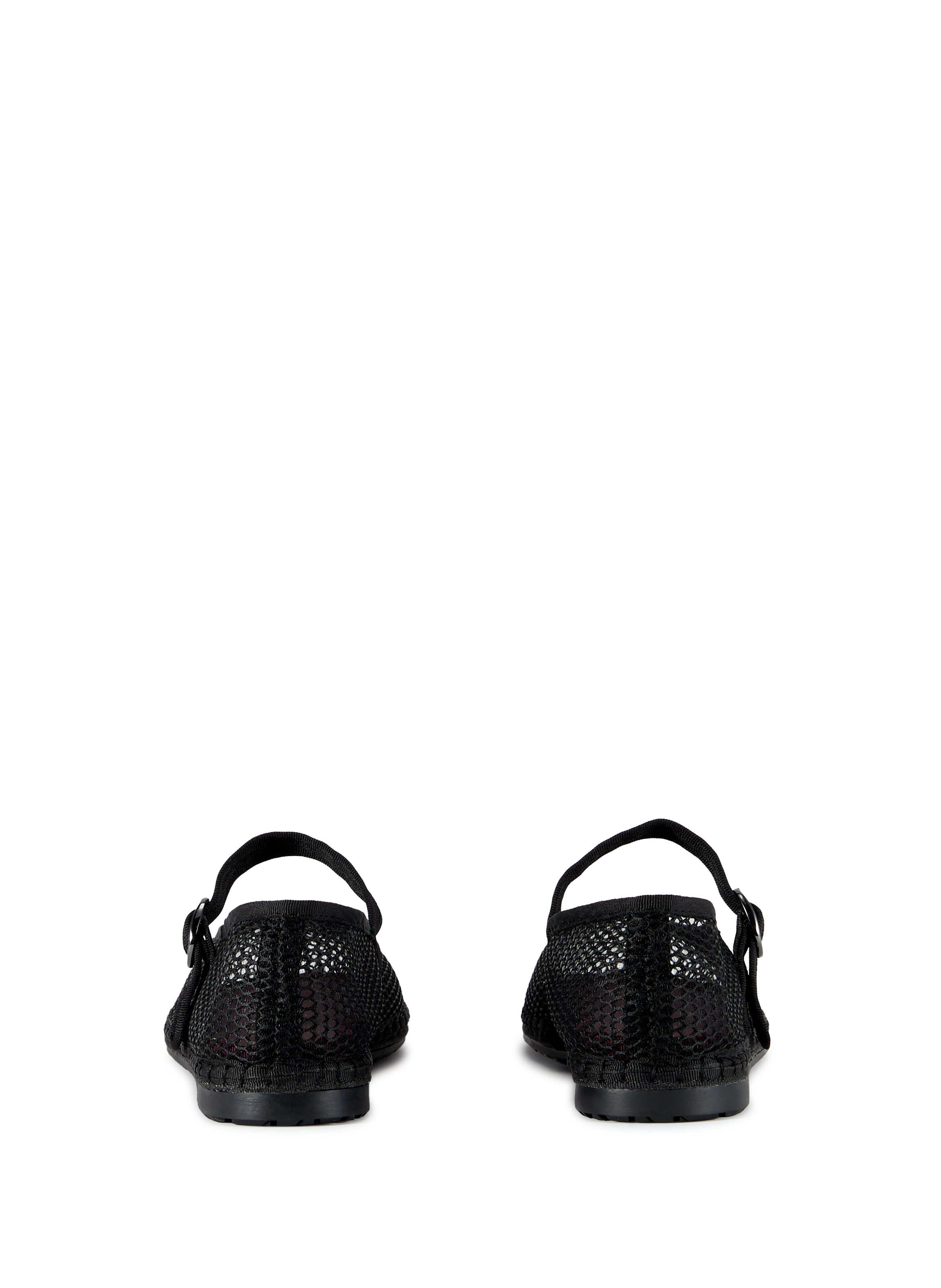 Ballerines filet à boucle métallique FLABELUS Noir