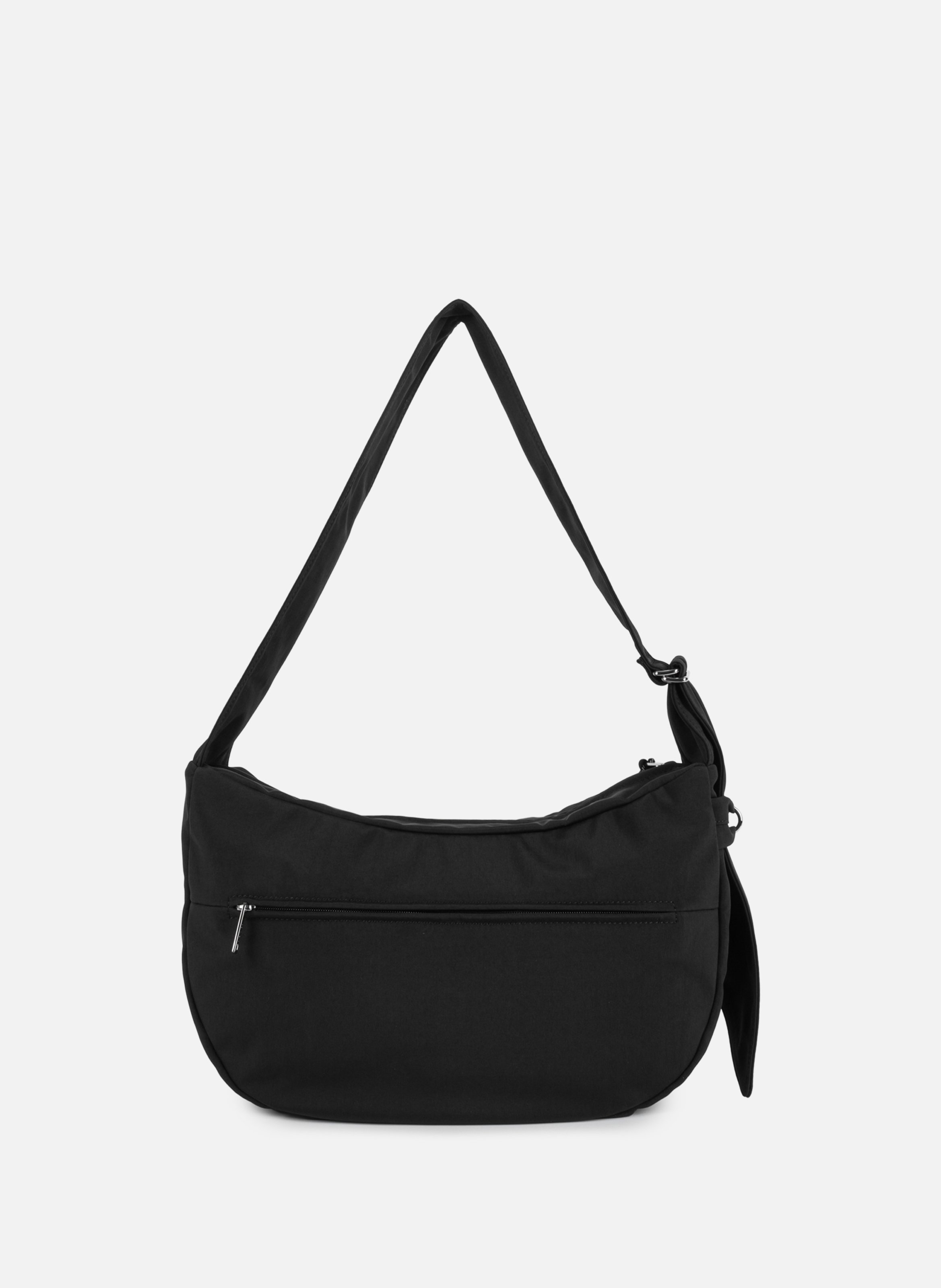 Grand sac besace - basic love LANCASTER Noir
