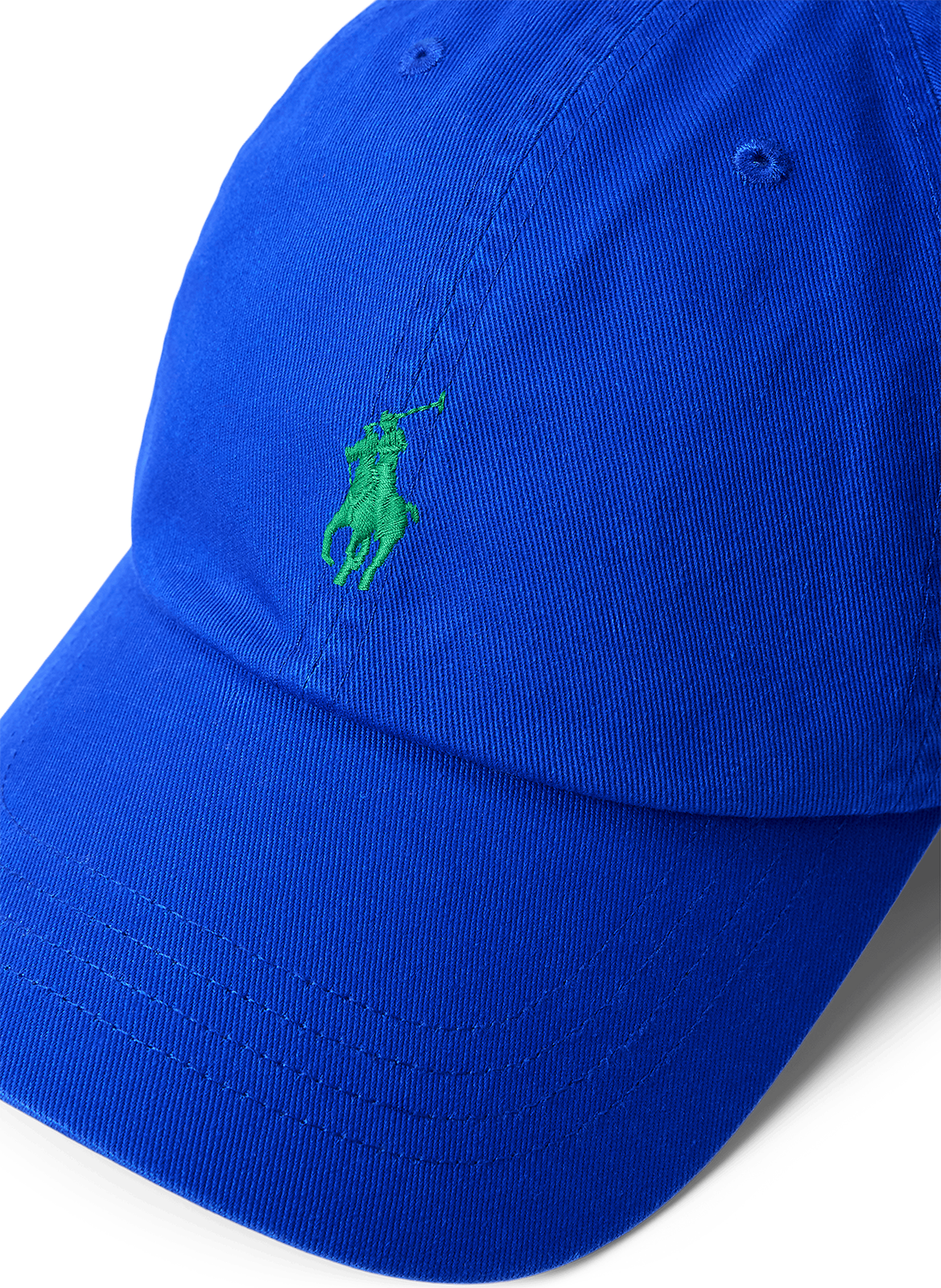 Casquette en coton Bleu