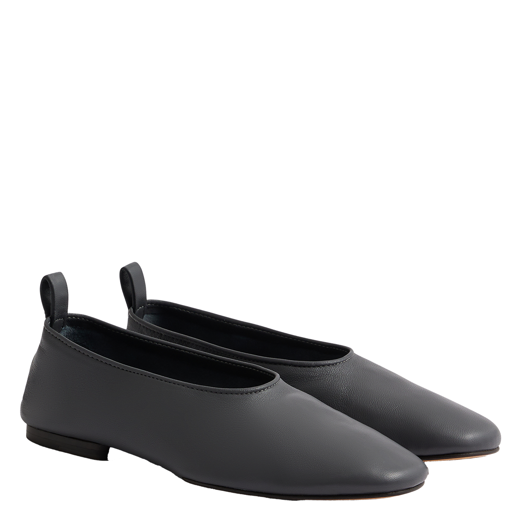 Ballerines en cuir Bala SOEUR Gris