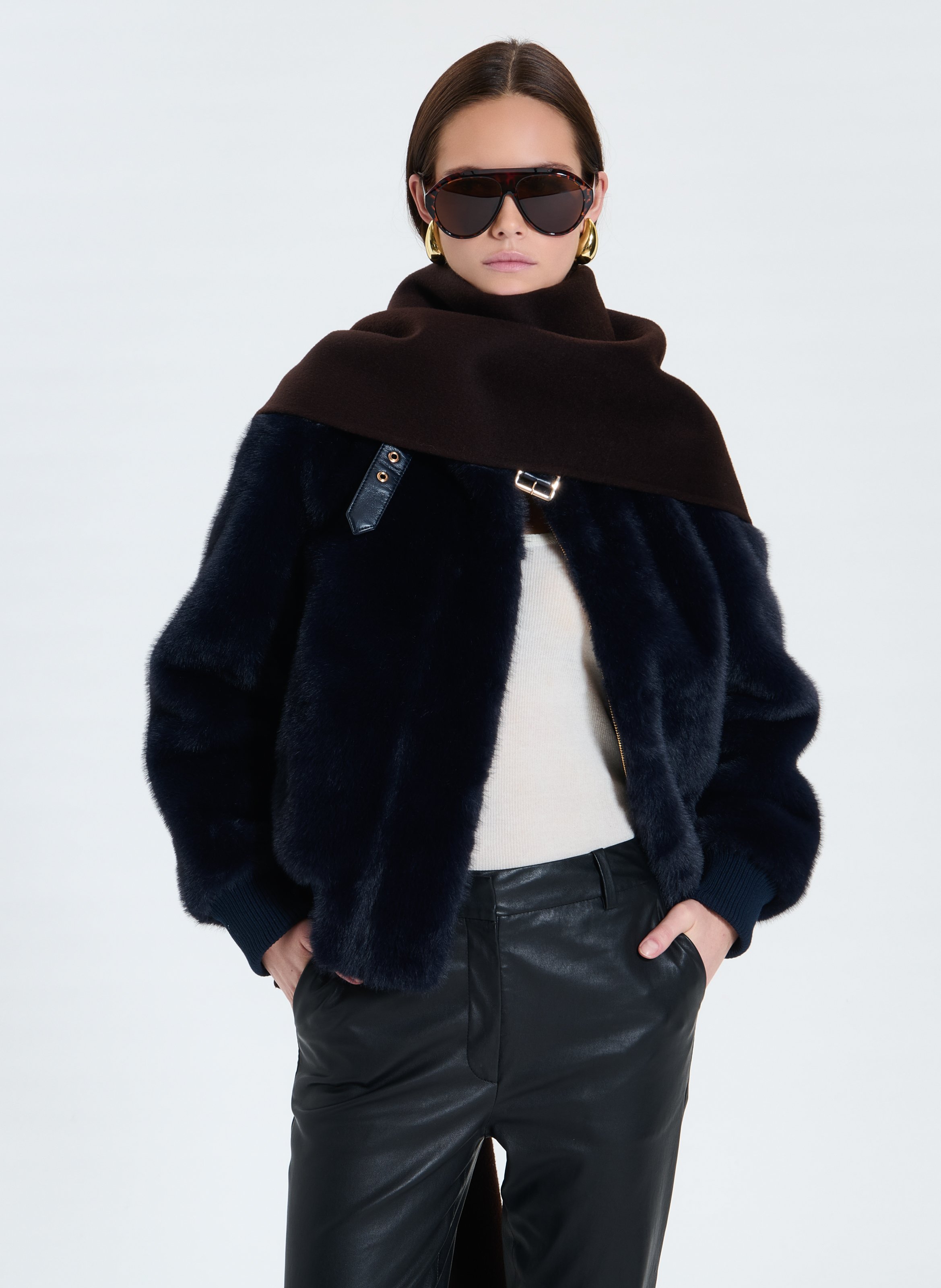 Veste  valou ZAPA Bleu