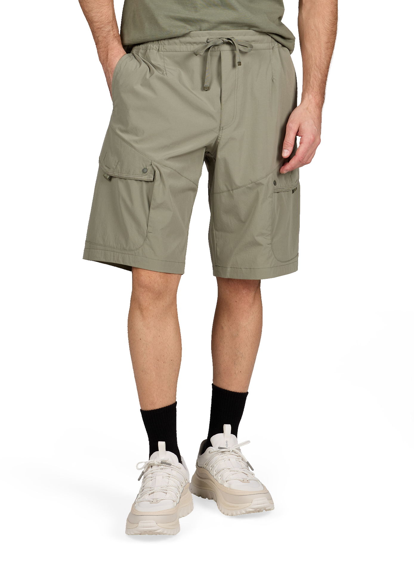 Cargo shorts PARAJUMPERS Khaki