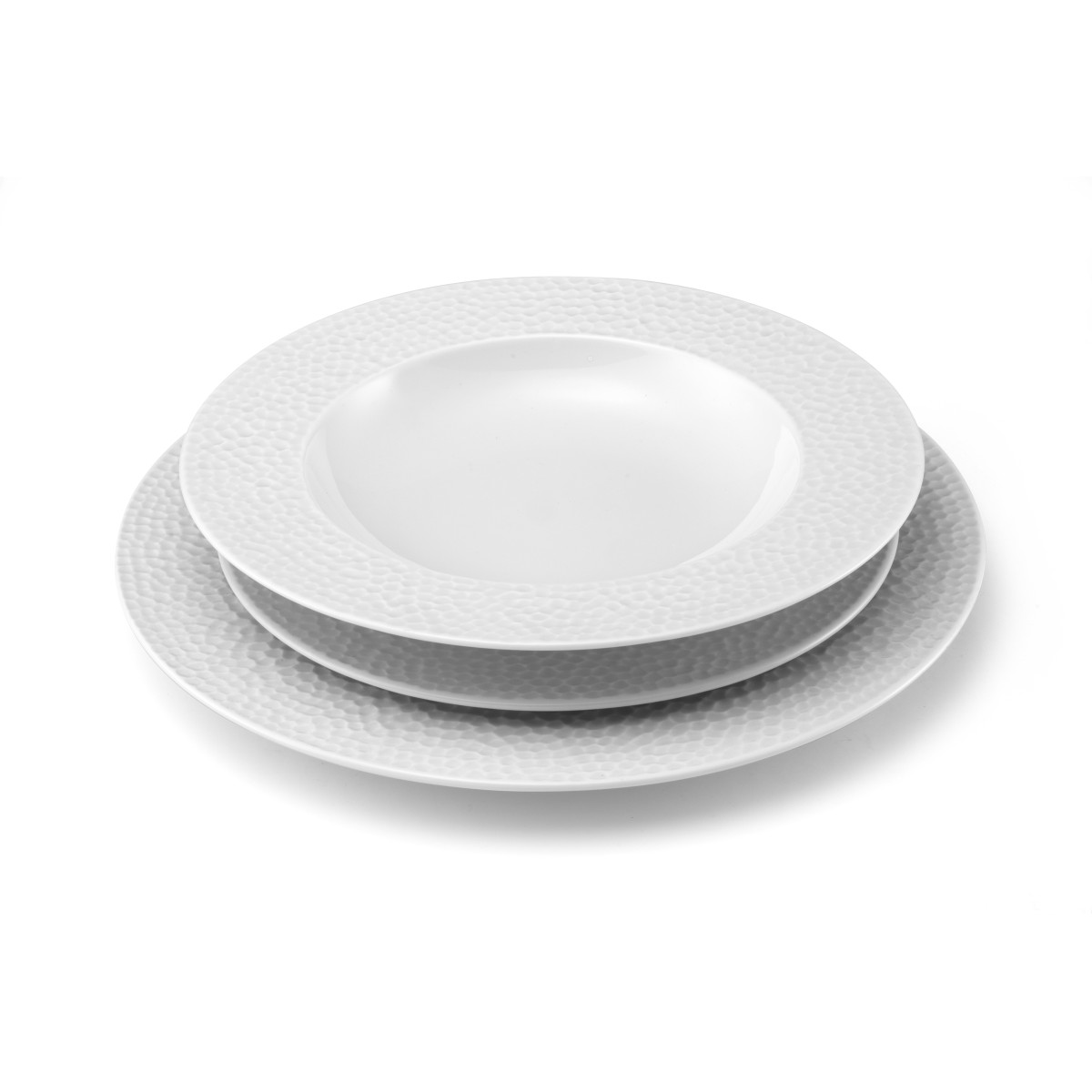 Urban - assiette creuse 21.5 cm (lot de 6) MEDARD DE NOBLAT Blanc