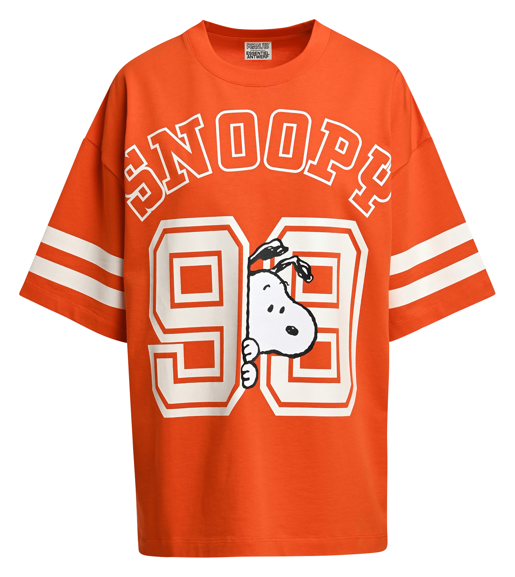 Tee-shirt col rond en coton joopio ESSENTIEL ANTWERP Orange