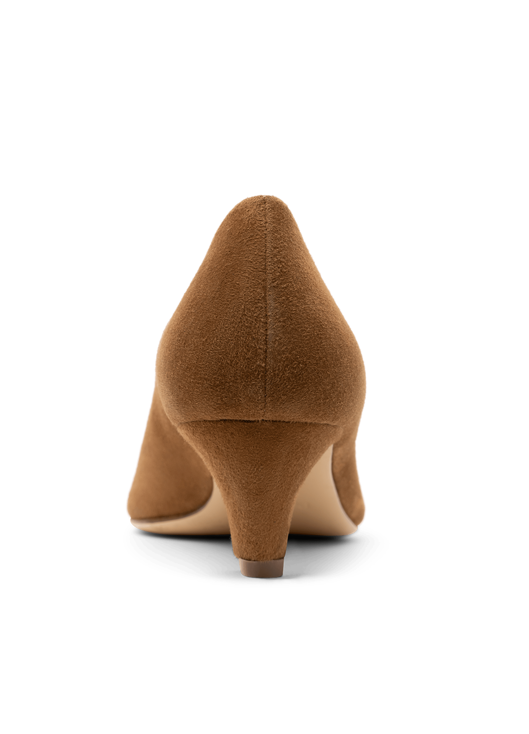 Escarpins casina en chevre velours PARALLELE Marron