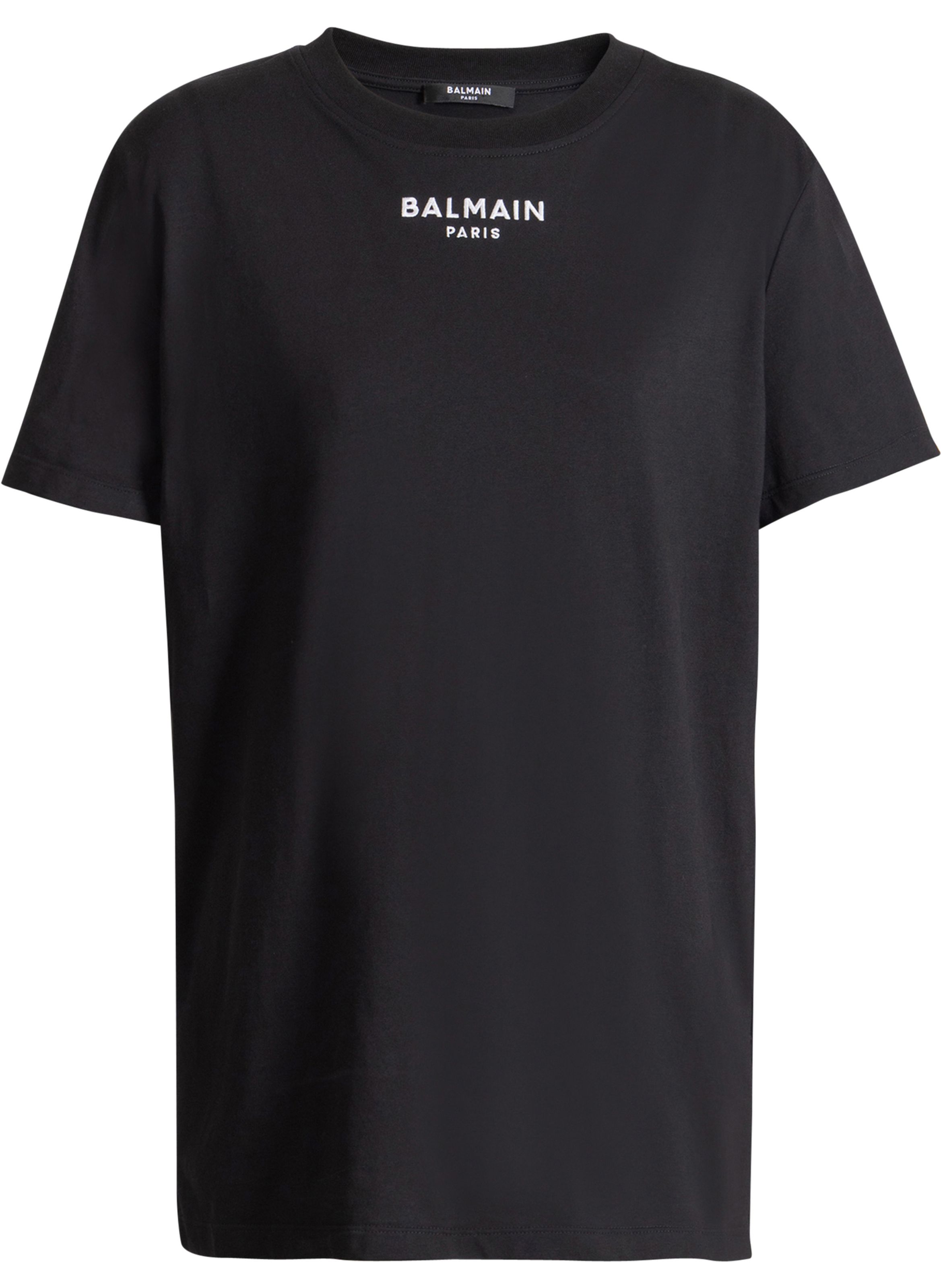 T-shirt balmain paris brodé BALMAIN Noir