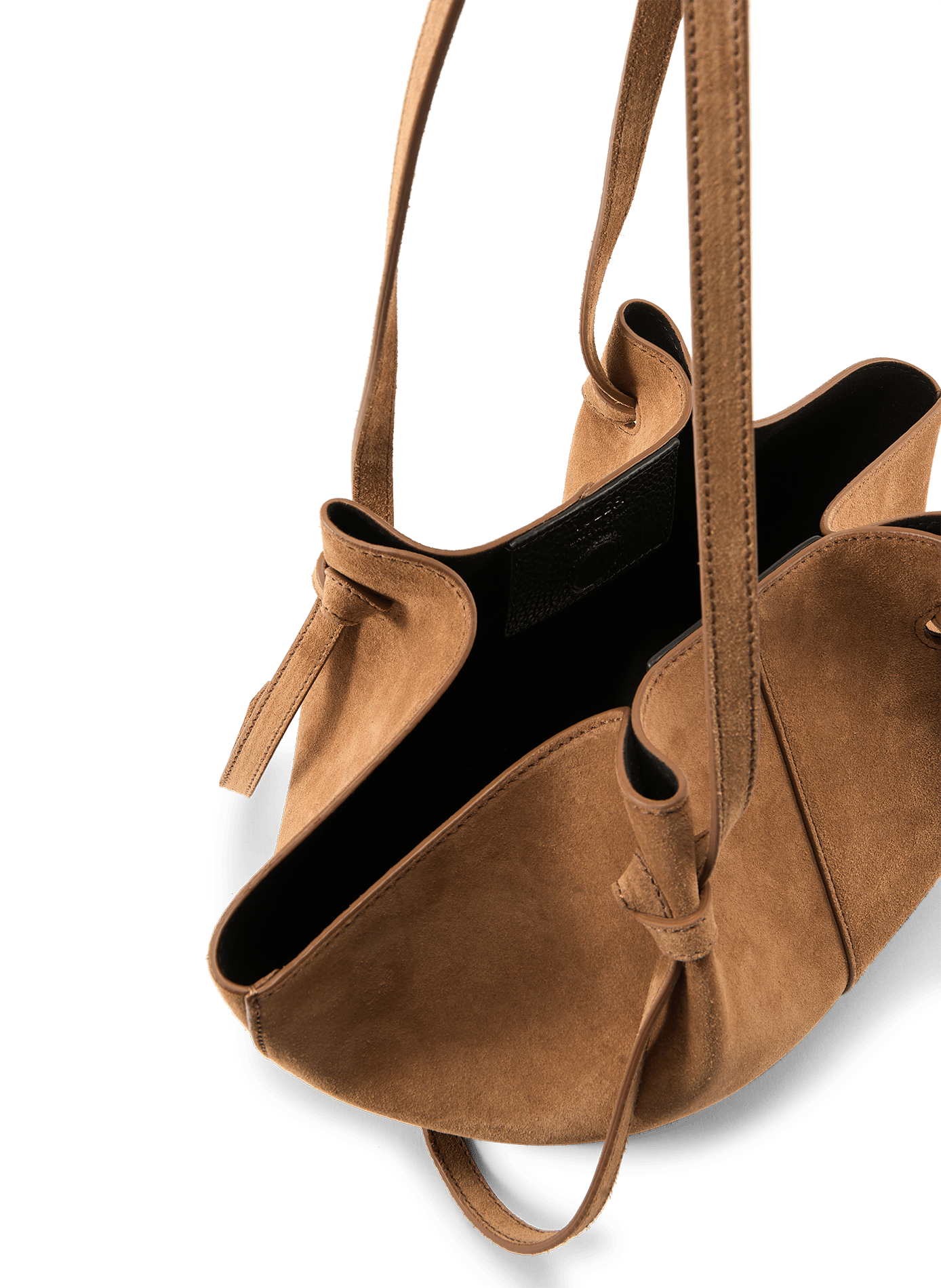 Schultertasche aus Leder YUZEFI Rosa