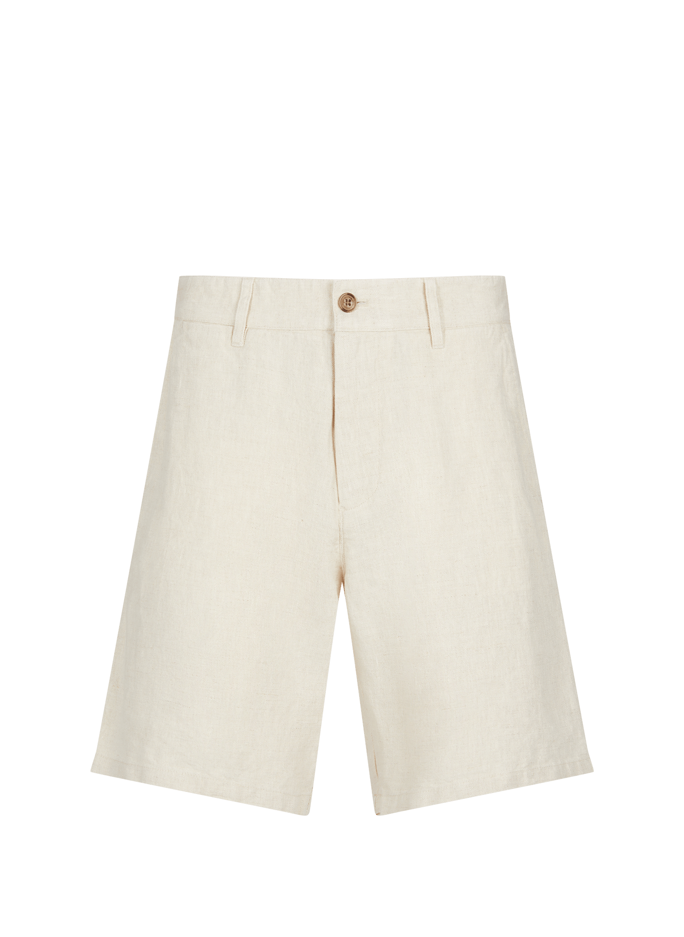 Short droit en lin NN.07 Beige