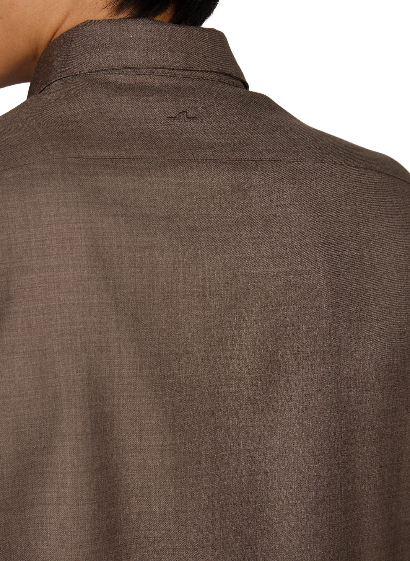 Straight wool shirt PAUL & SHARK Grey