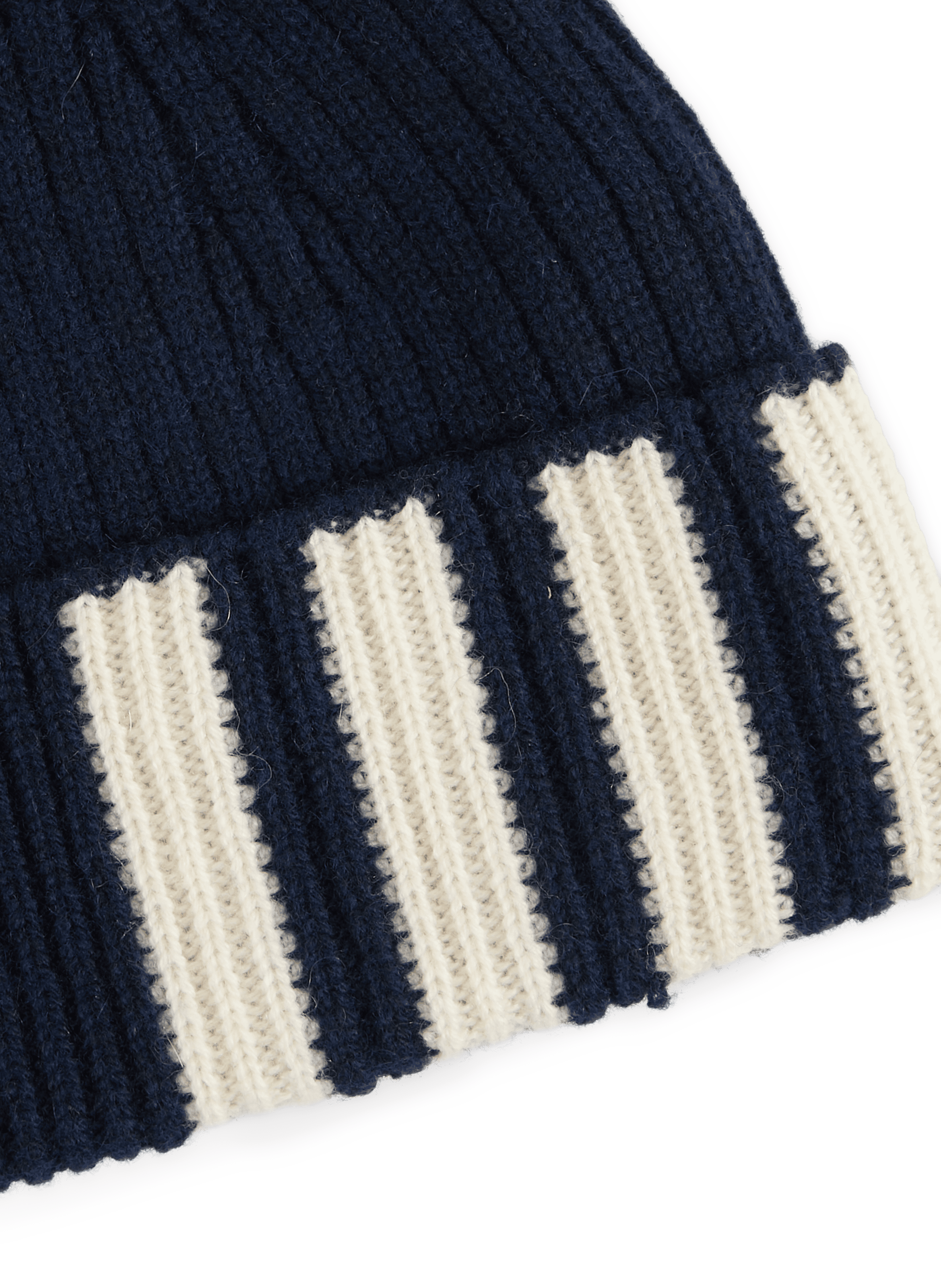 Cashmere beanie THOM BROWNE Blue