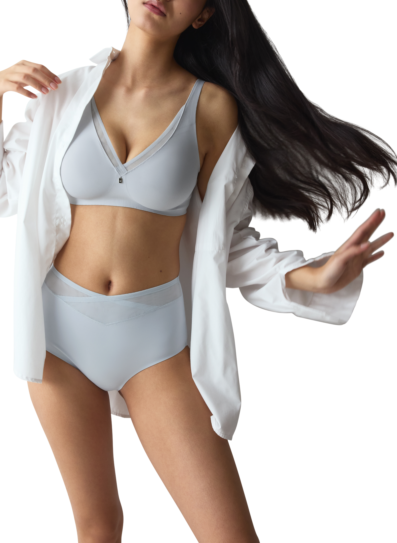 Plain briefs  TRIUMPH Grey