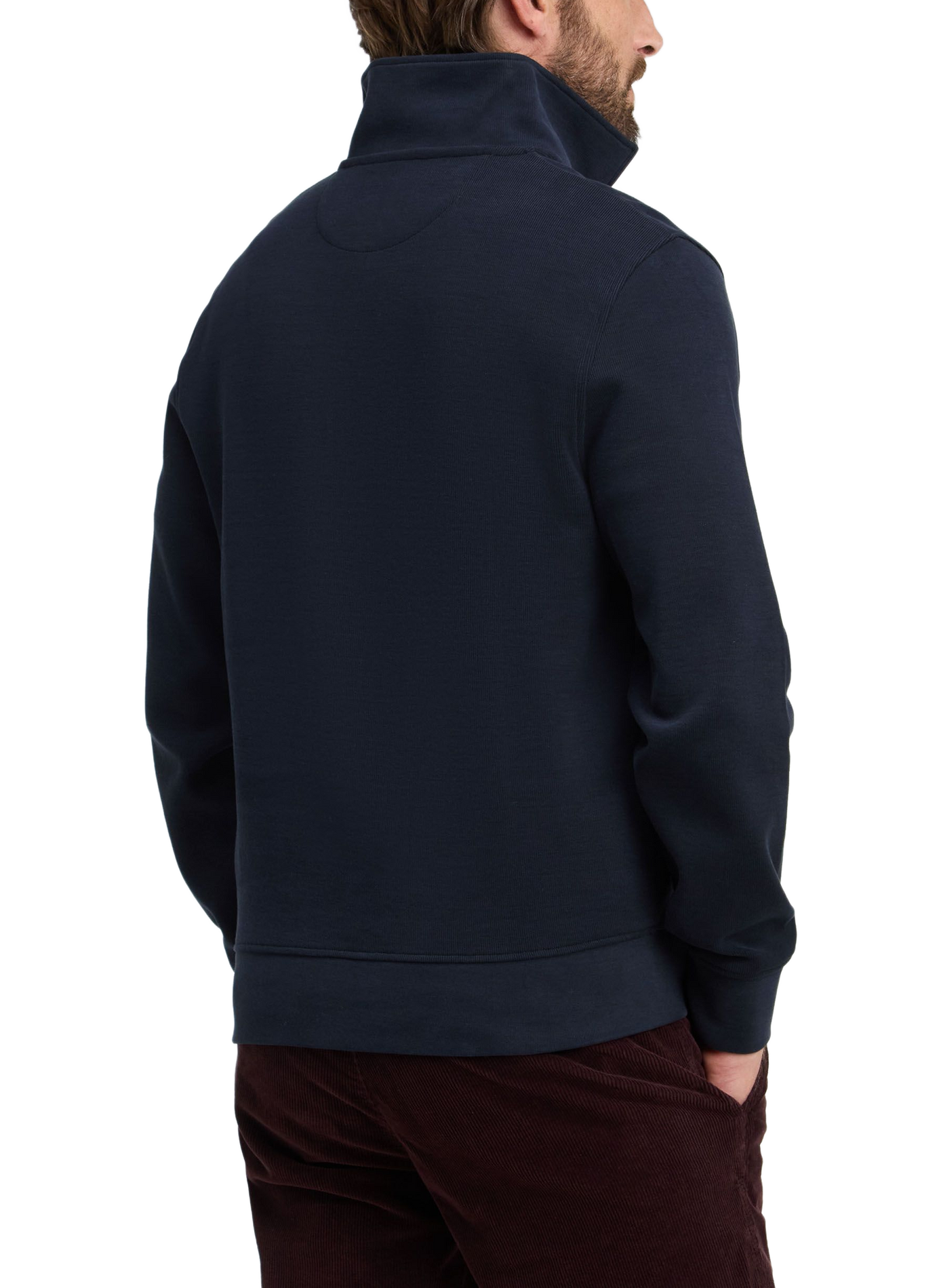Sweat droit en coton EDEN PARK Bleu