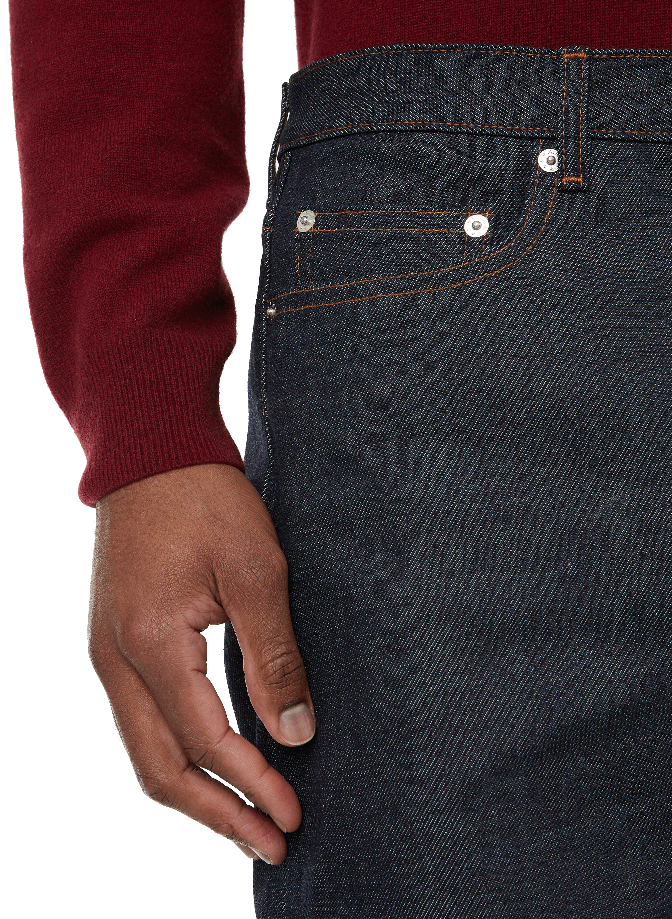 New Standard selvedge denim jeans A.P.C. Blue