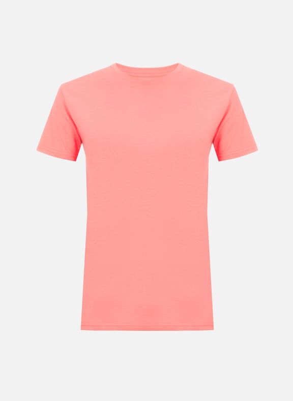 T-shirt Eqla col rond en coton Rose by SAISON 1865 SAISON 1865 T-shirt Eqla col rond en coton Rose