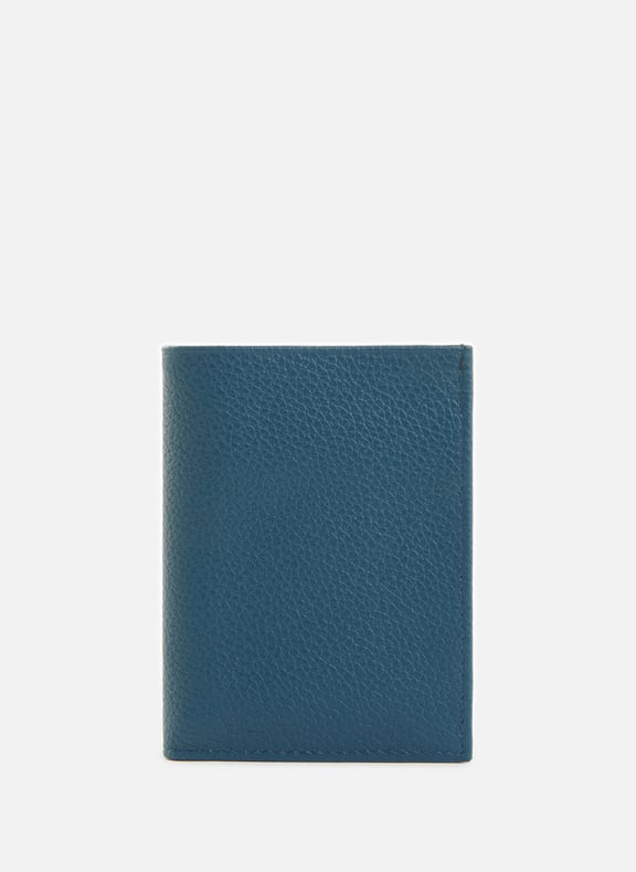 Portefeuille en cuir Bleu by AU PRINTEMPS PARIS AU PRINTEMPS PARIS Portefeuille en cuir Bleu