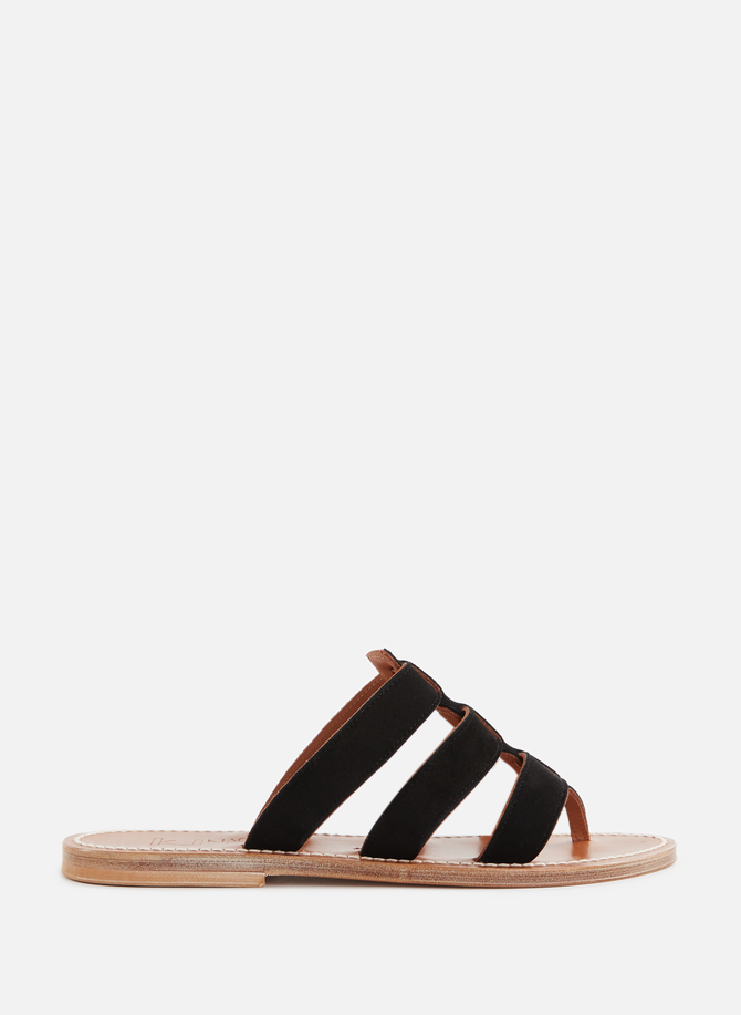 Dolon flat leather sandals K. JACQUES