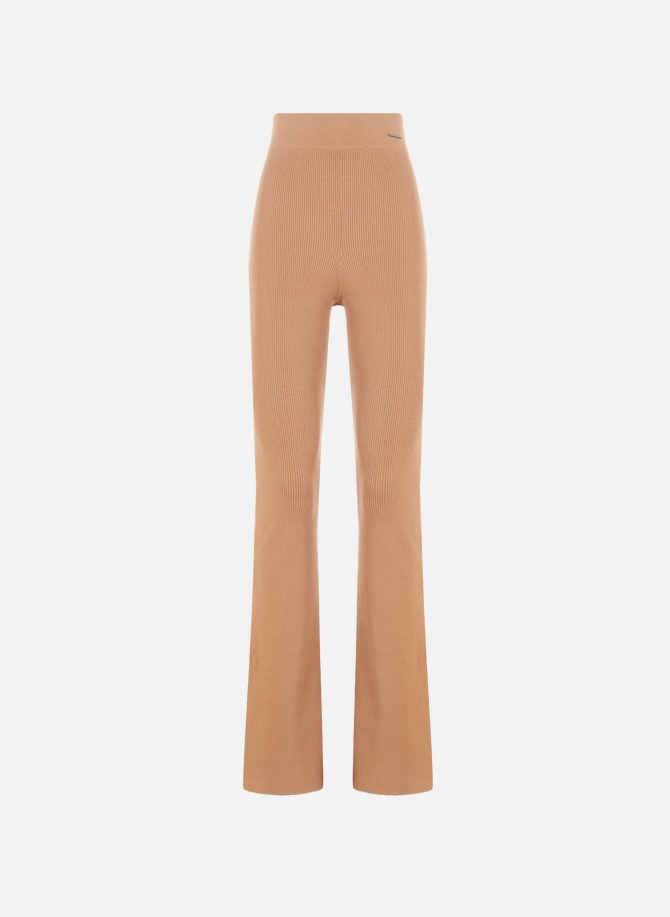 Boot-cut ribbed trousers CALVIN KLEIN