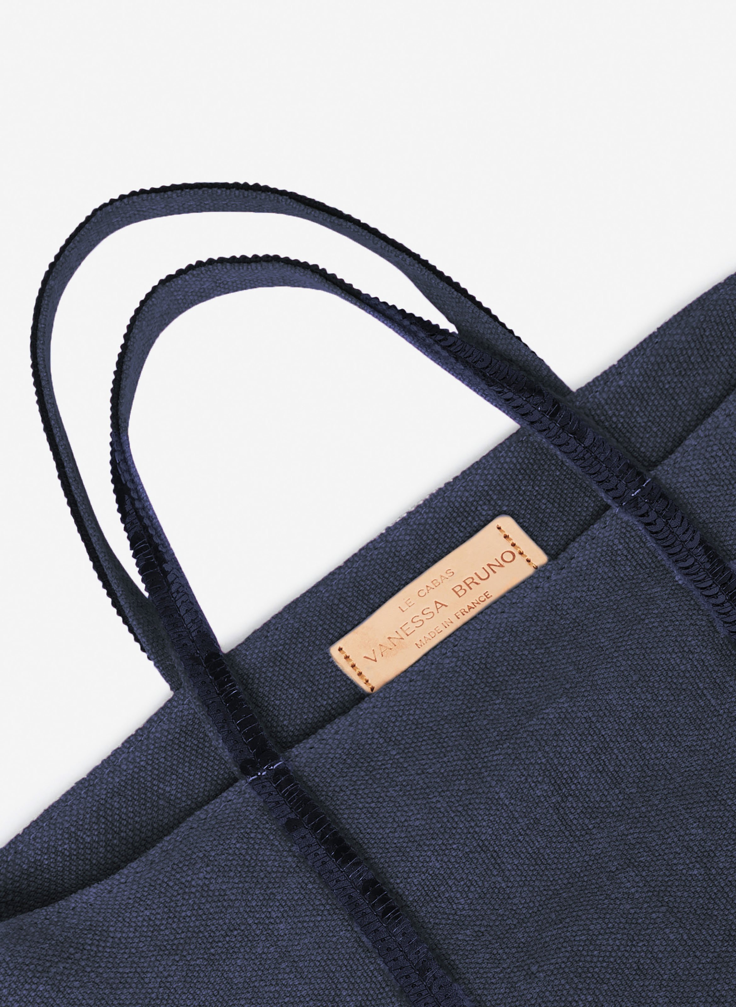 Cabas s en lin VANESSA BRUNO Bleu