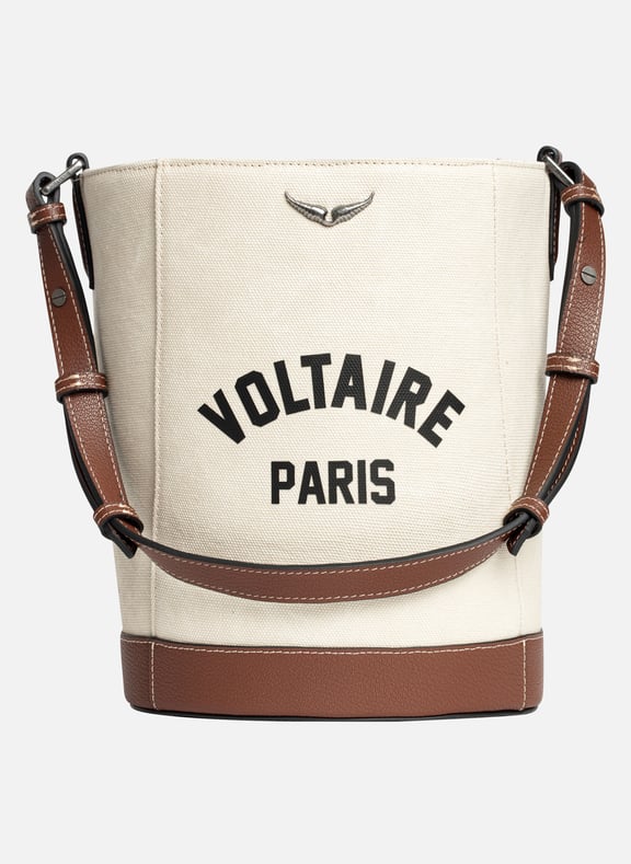 Sac seau en coton z bucket Blanc by ZADIG&VOLTAIRE ZADIG&VOLTAIRE Sac seau en coton z bucket Blanc