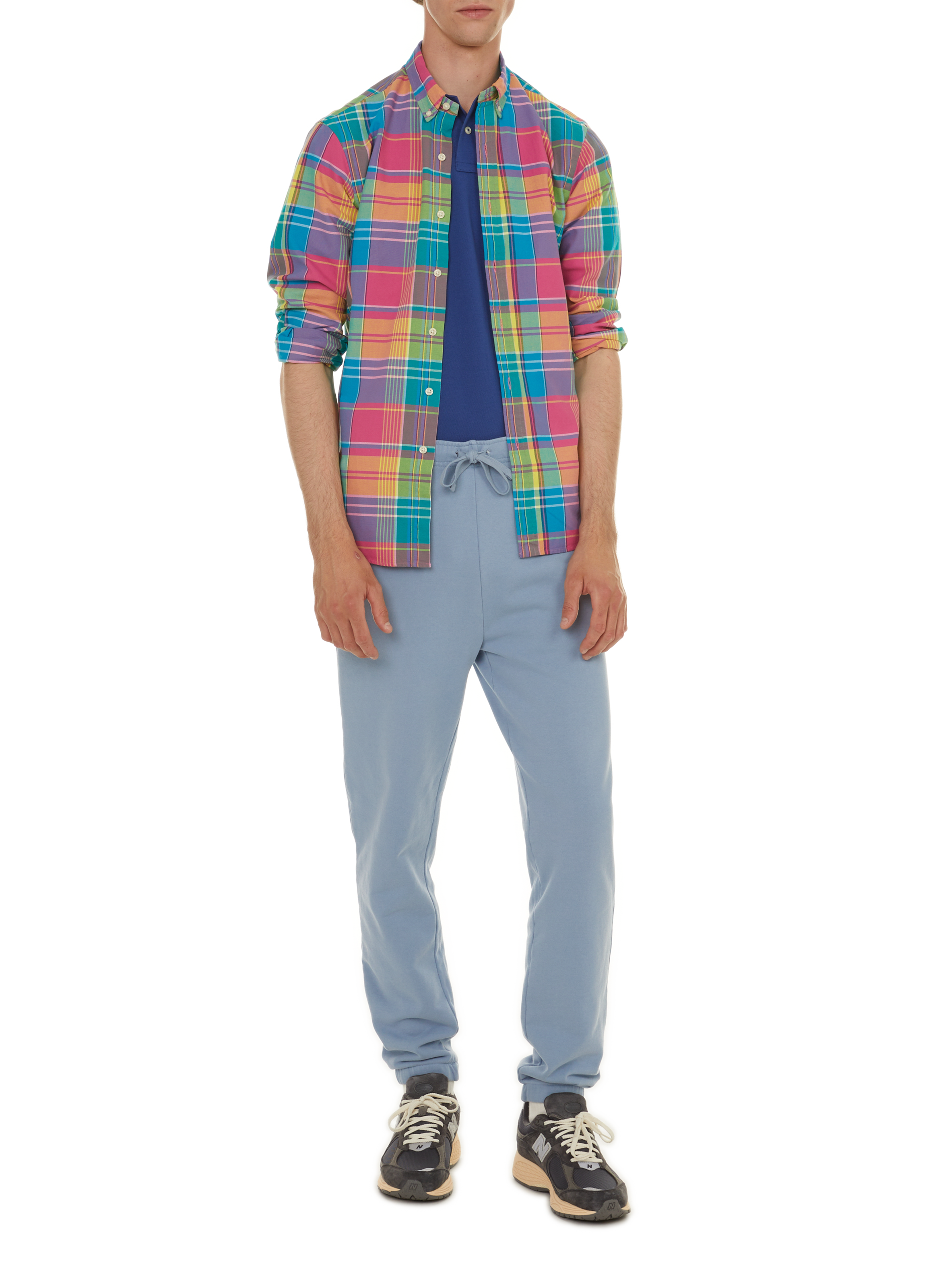 Chemise à carreaux en coton POLO RALPH LAUREN Multicolore