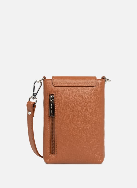 Smartphone holder - Milano Bao | Brown by LANCASTER Smartphone holder - Milano Bao Brown