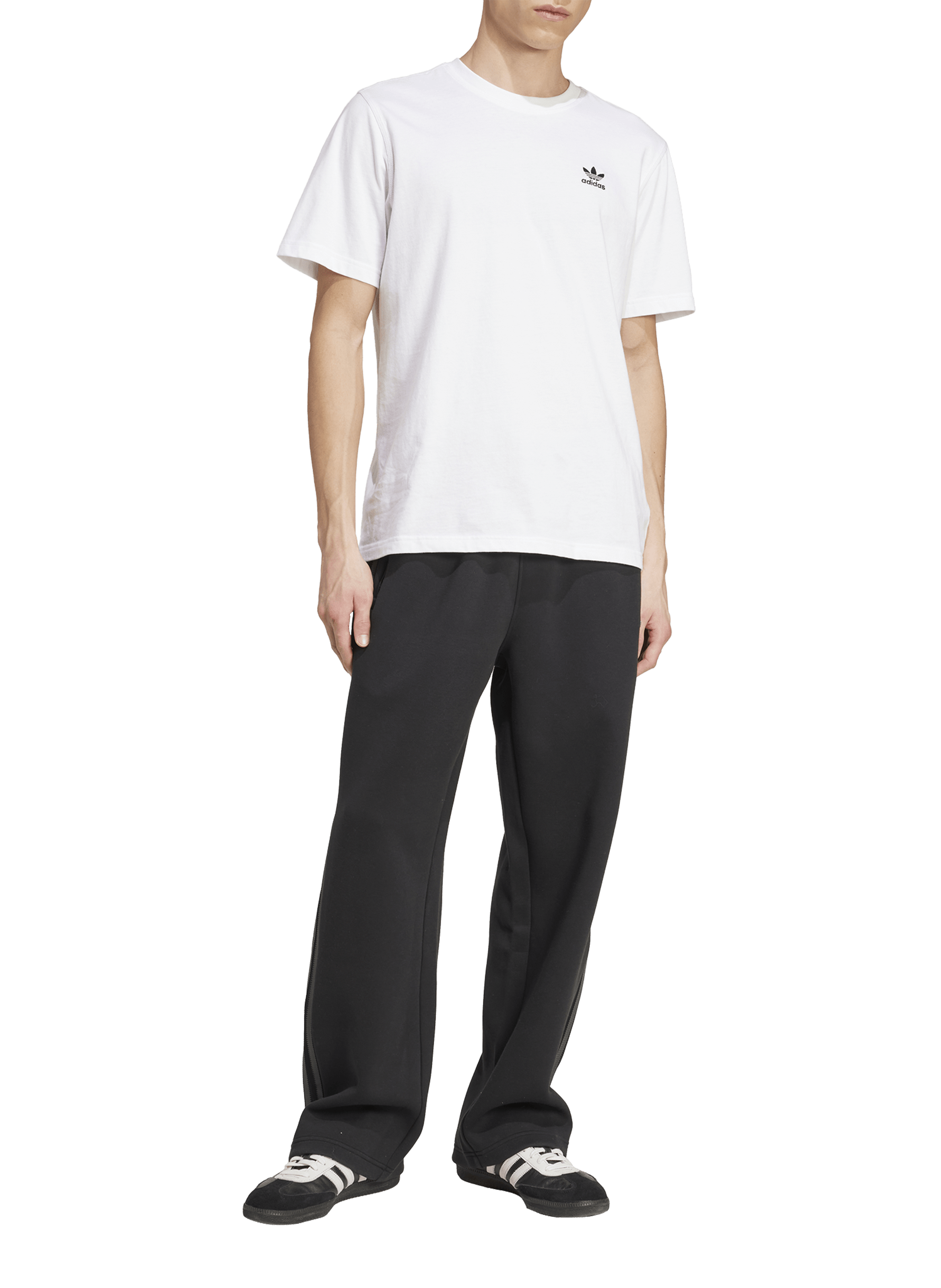 Straight jogging pants ADIDAS Black