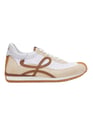 Baskets basses Flow Runner 2.0 en cuir velours mélangé | Beige by LOEWE LOEWE Baskets basses Flow Runner 2.0 en cuir velours mélangé | Beige
