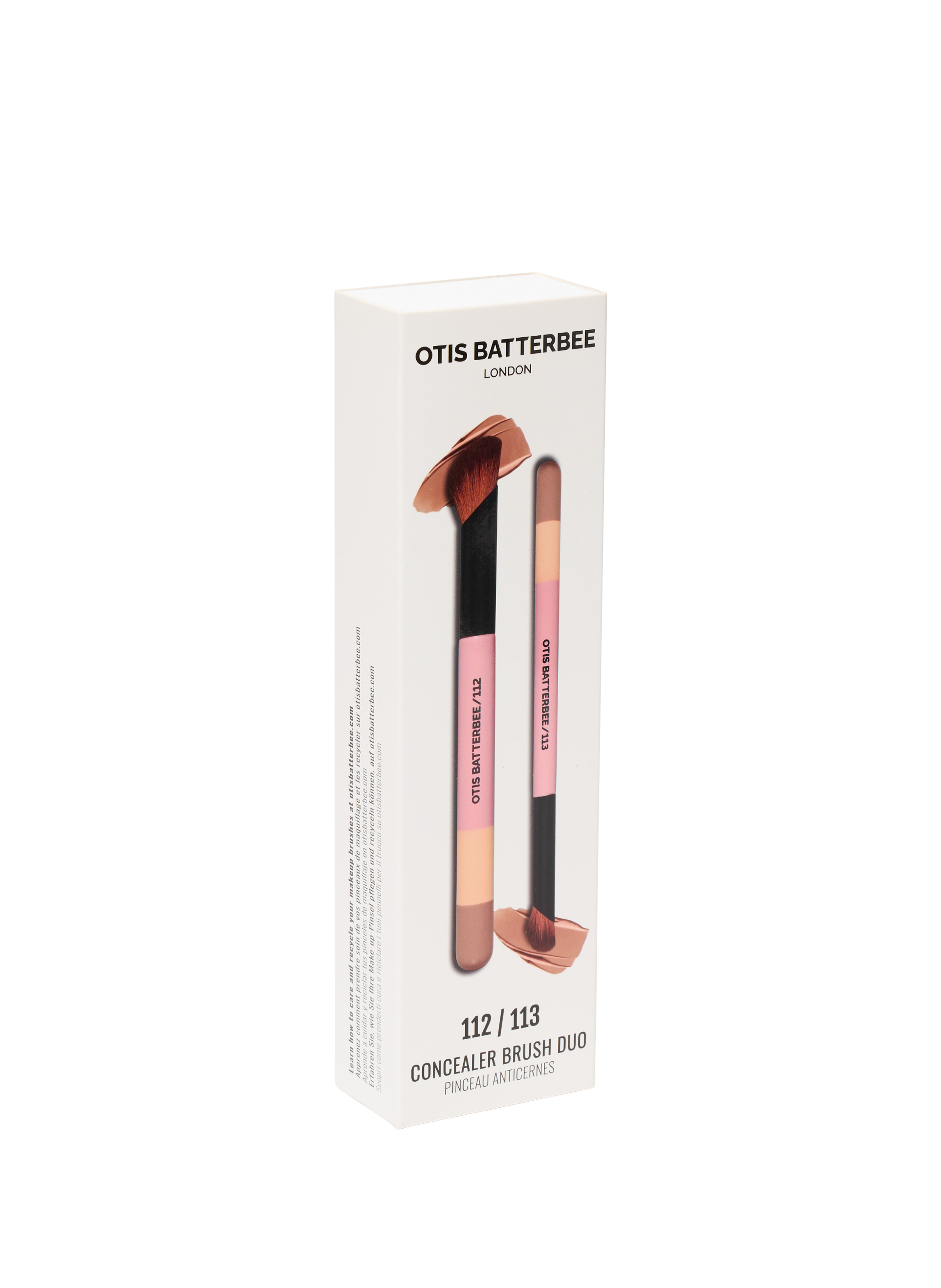 Duo of concealer brushes OTIS BATTERBEE Pink