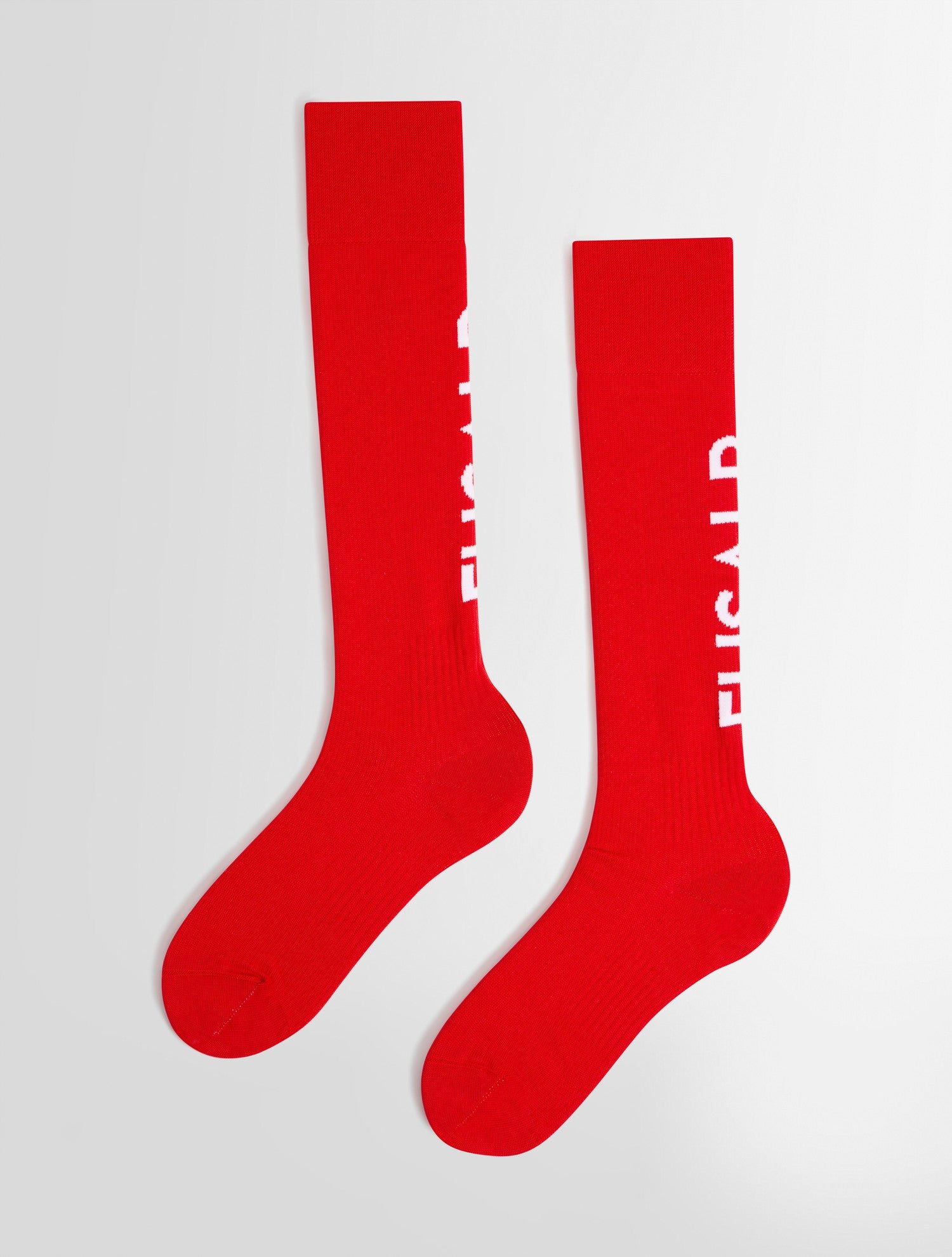 Chaussettes de ski sock pop coupe regular FUSALP Rouge